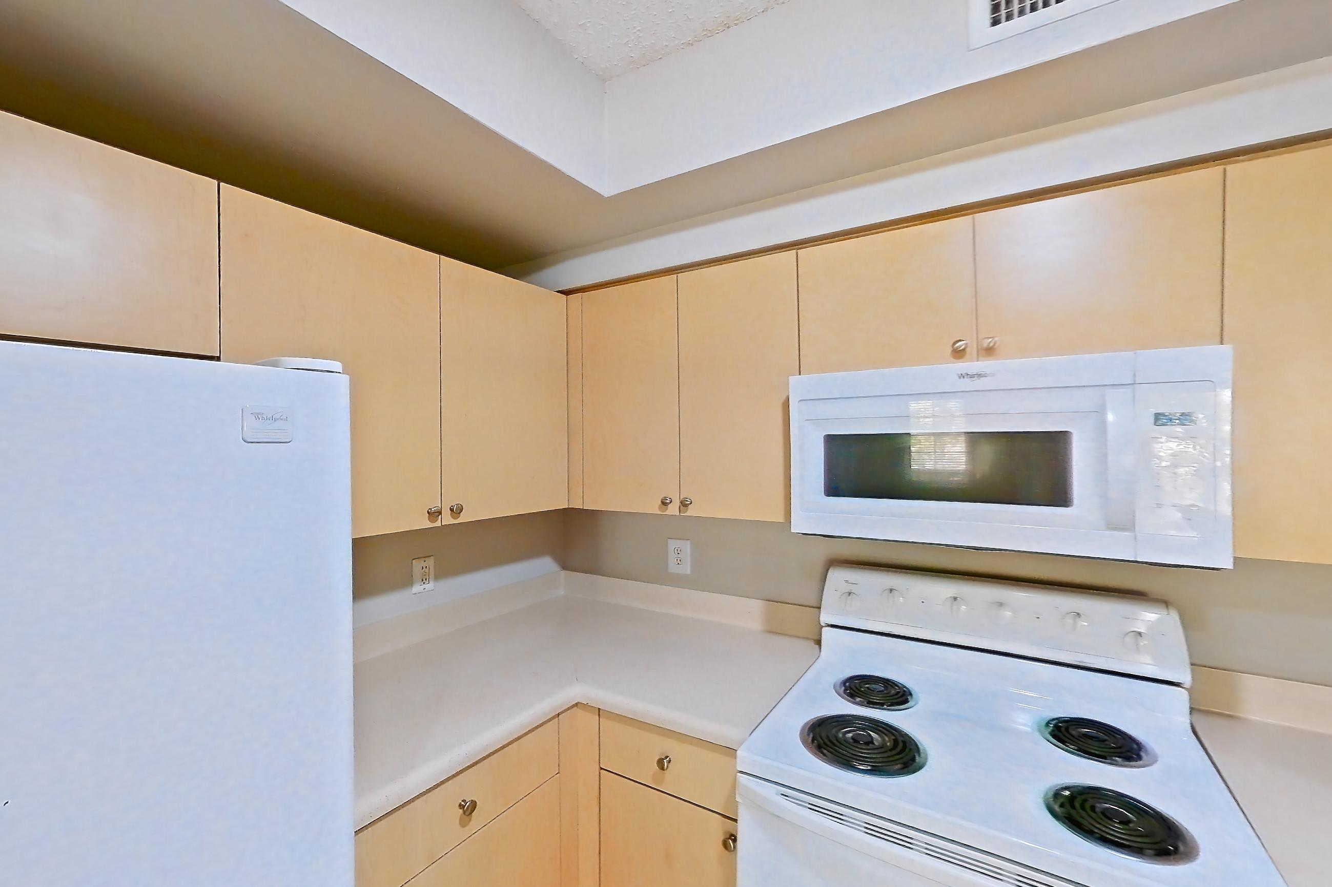 Kitchen in Apartment 04-304 at Miramar Lakes, 2B floor plan