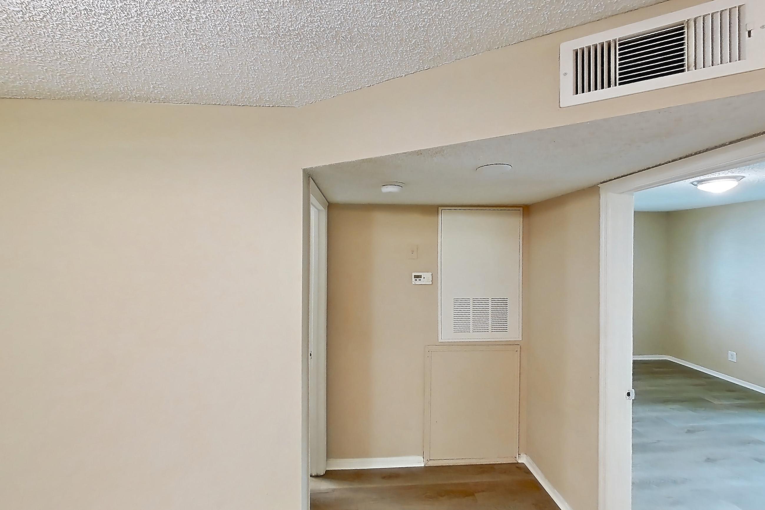 Dining room, Apartment 2706 at The Dawson