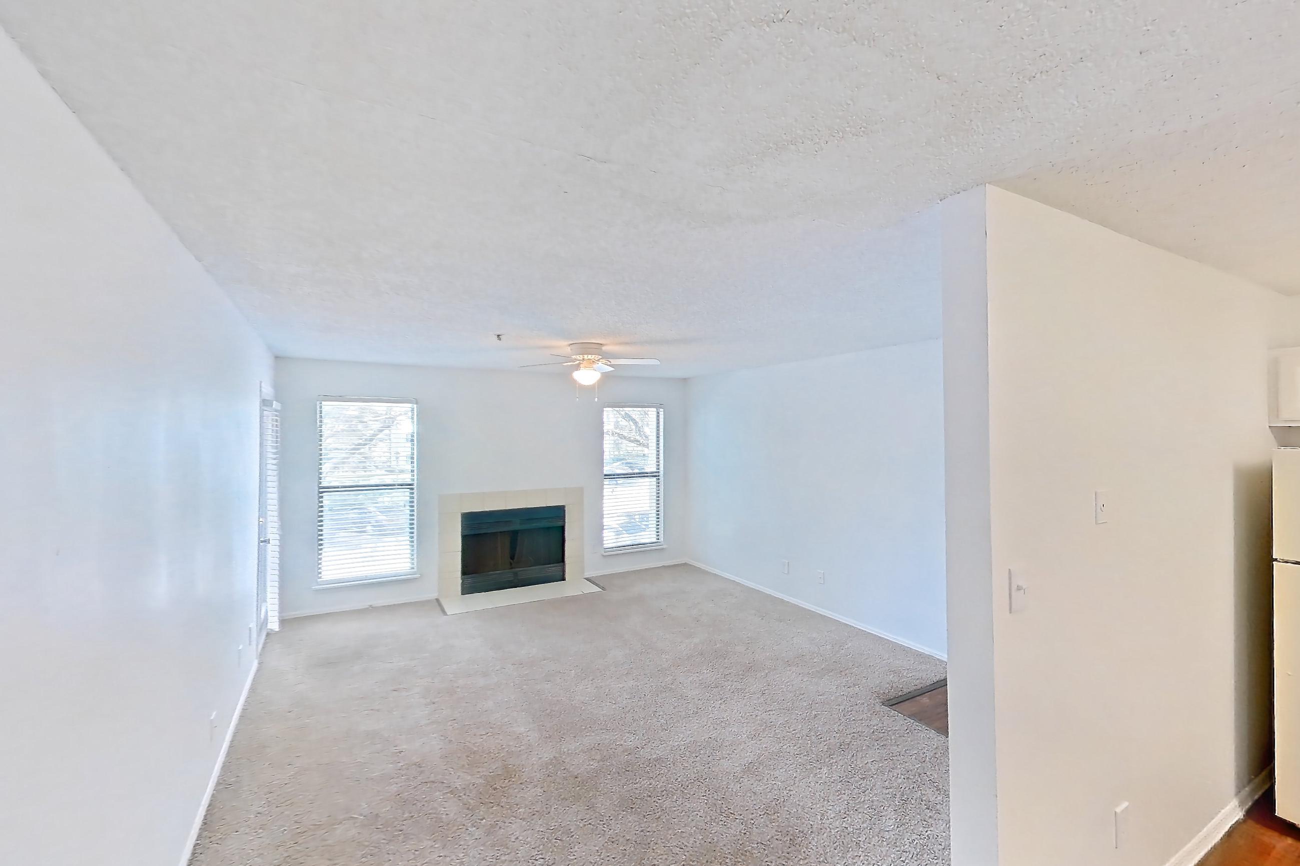 Dining room in Apartment 2708 at The Dawson, 1B floor plan