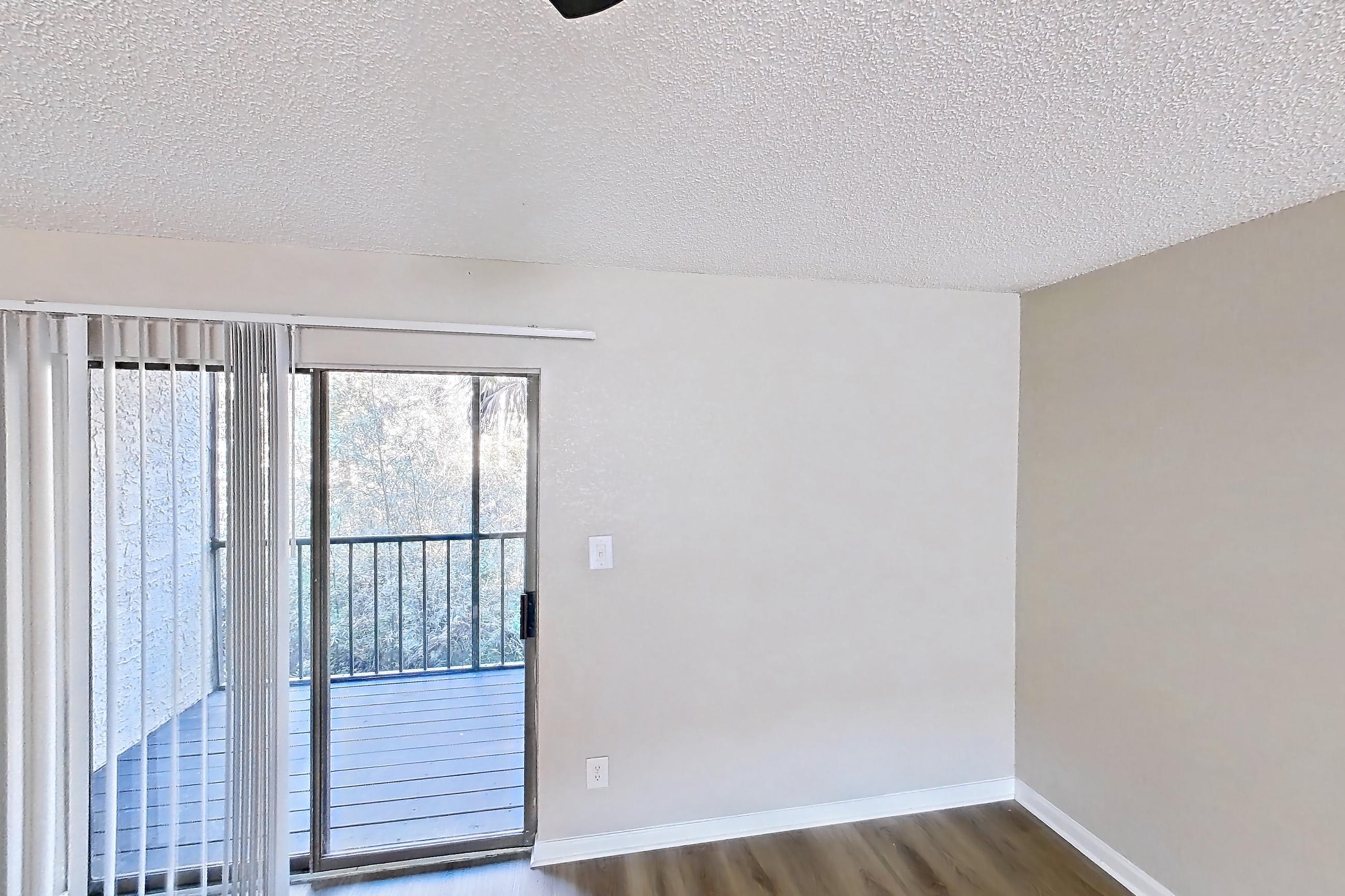 Living room, Apartment 1402 at The Dawson