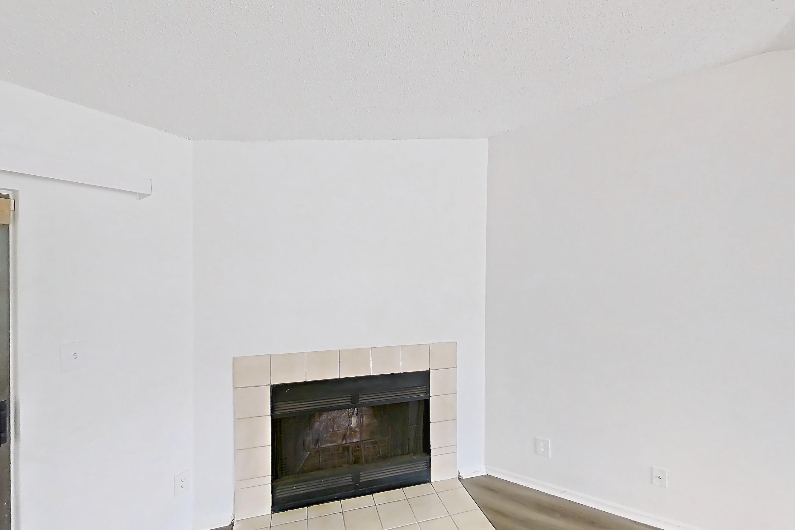 Living room, Apartment 1408 at The Dawson