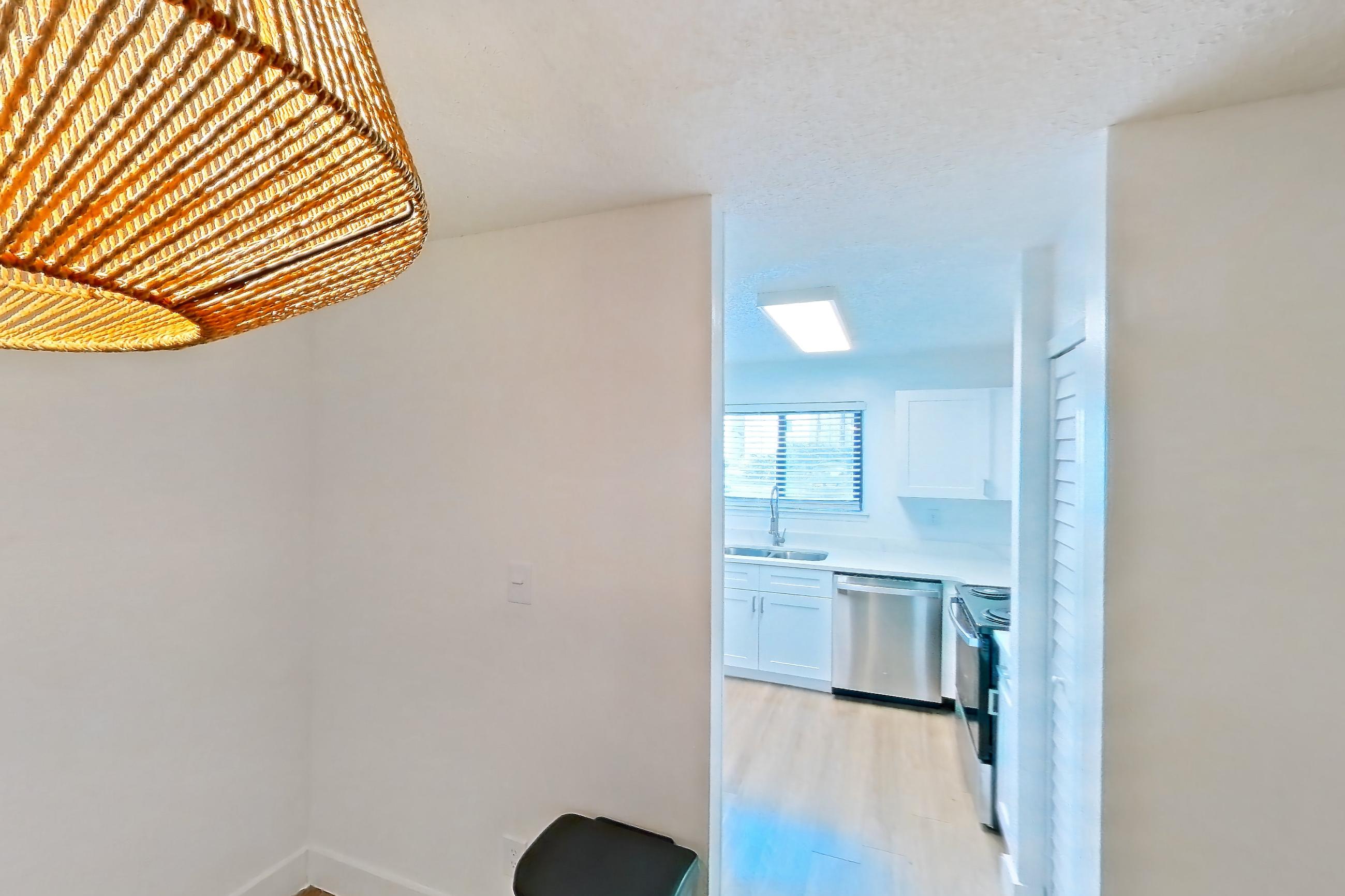 Dining room in Apartment 2904 at The Dawson, 2A floor plan