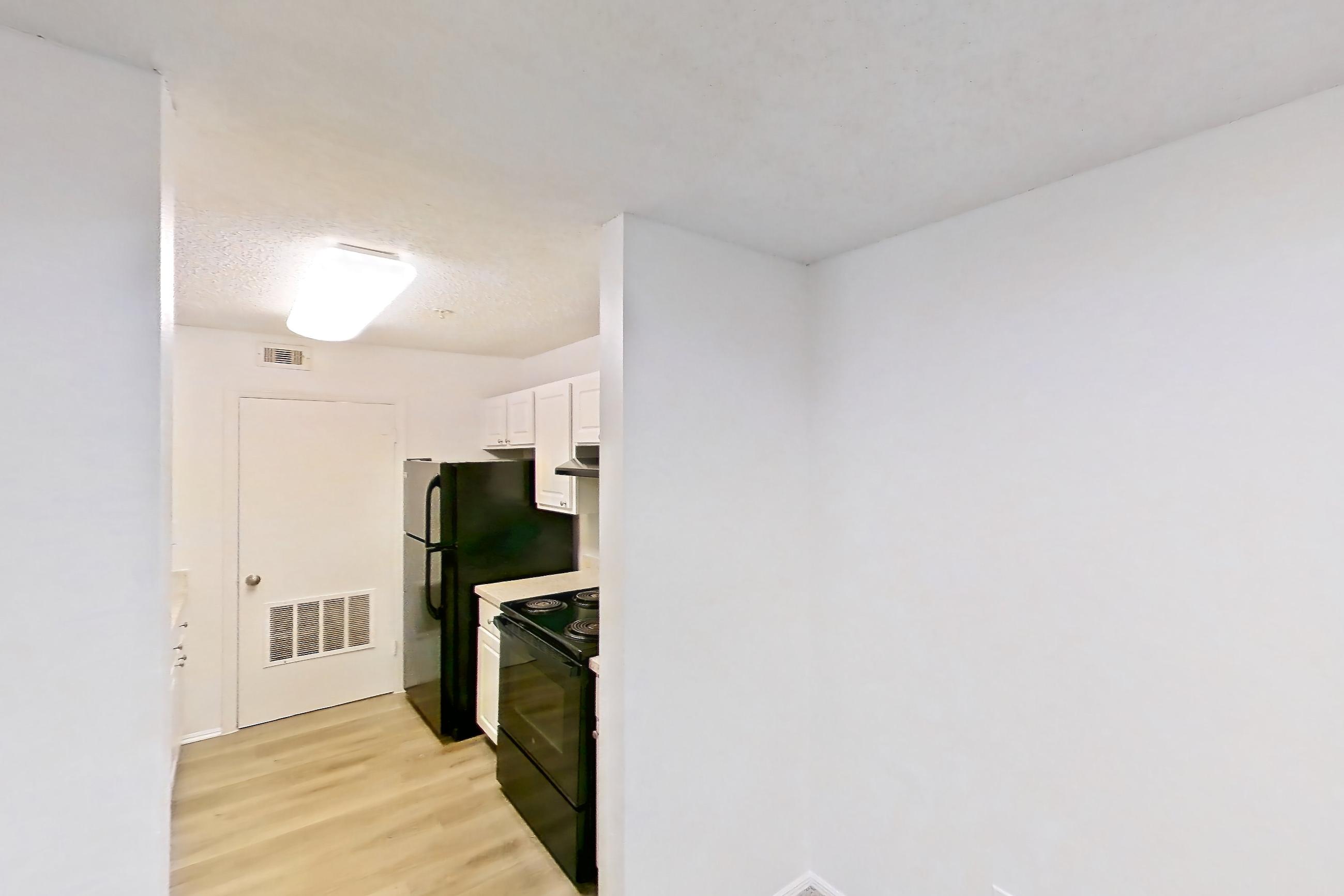 Dining room, Apartment 1007 at The Dawson
