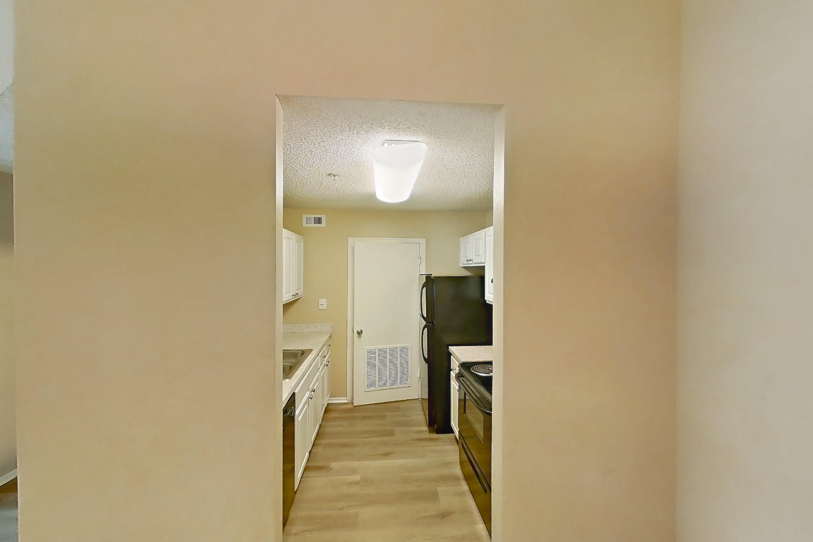 Dining room, Apartment 3011 at The Dawson