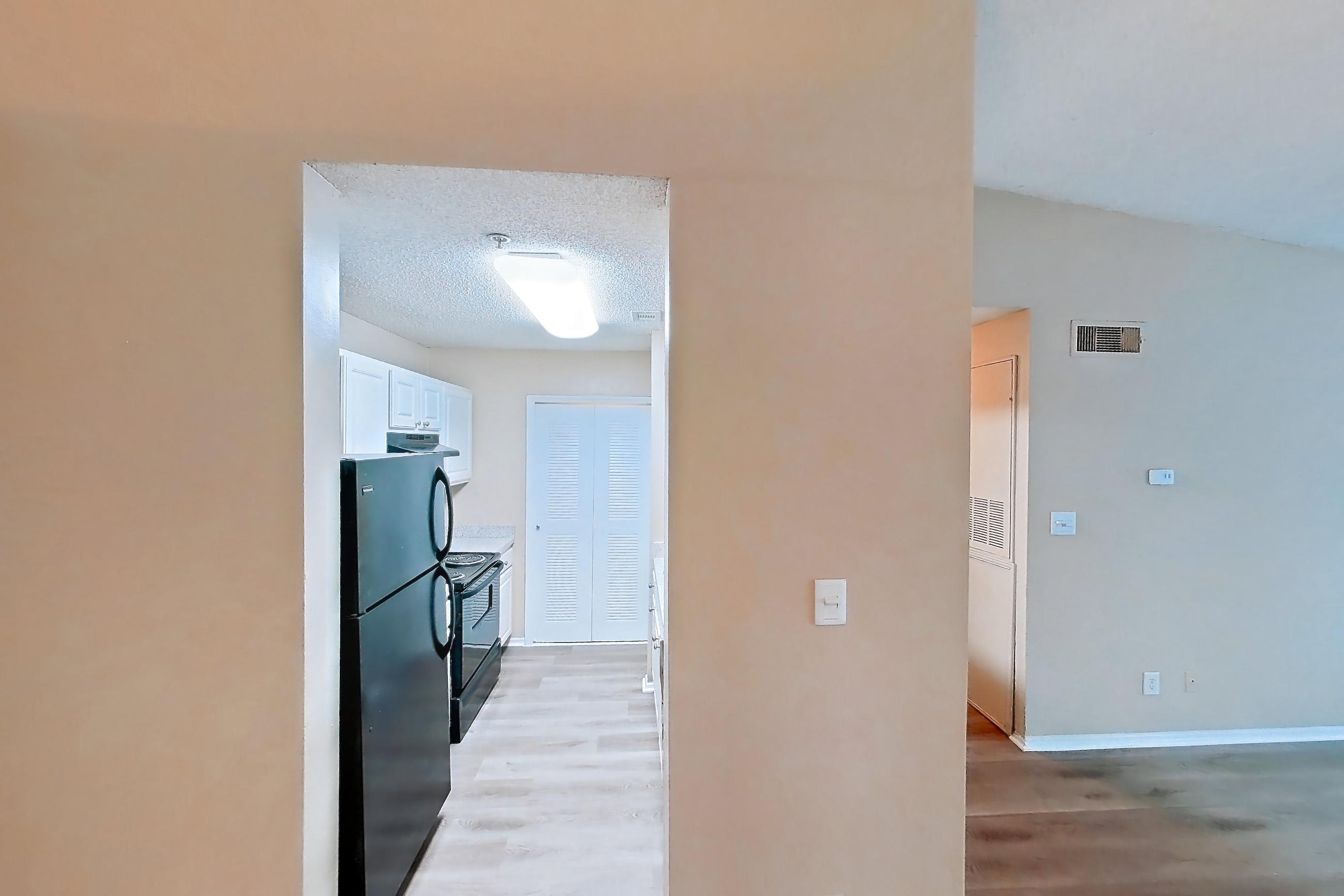 Dining room, Apartment 1510 at The Dawson