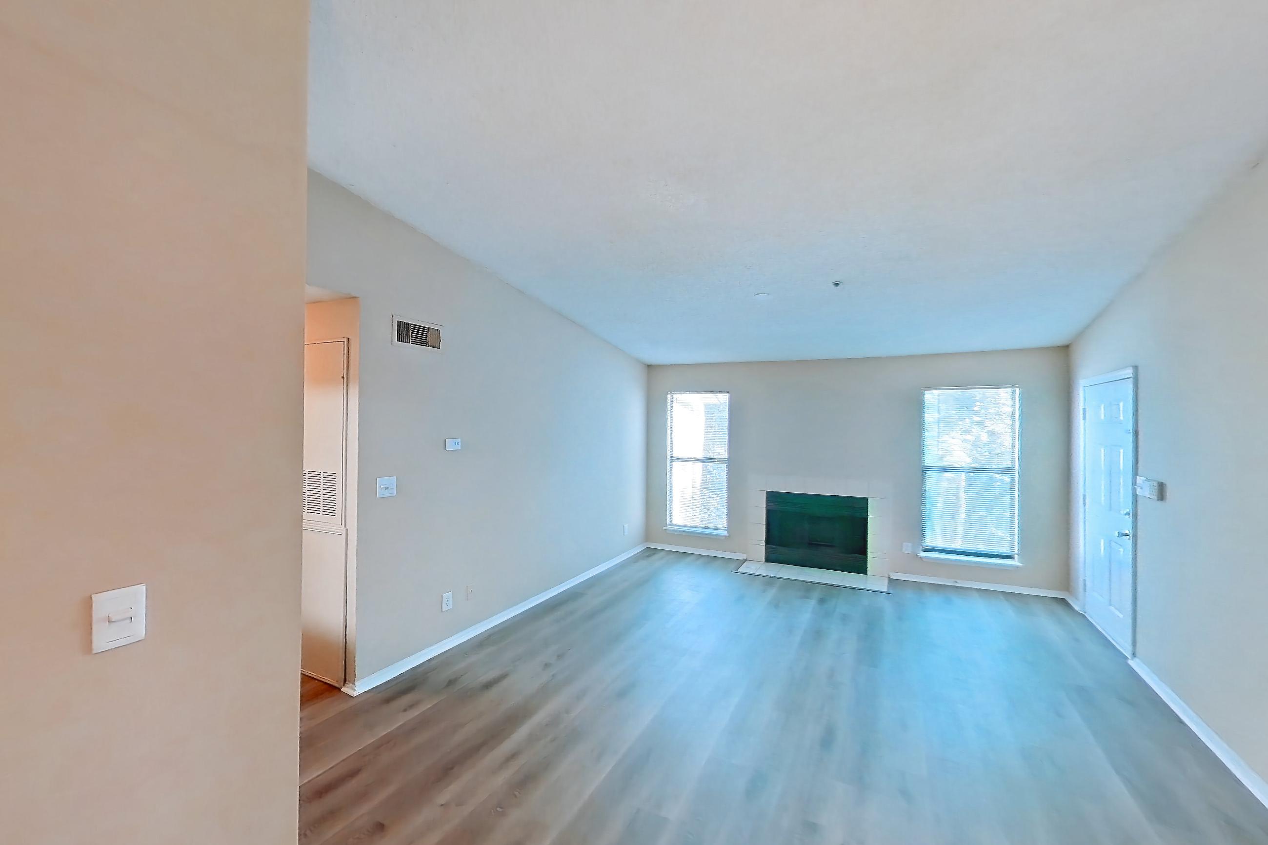 Dining room, Apartment 1510 at The Dawson