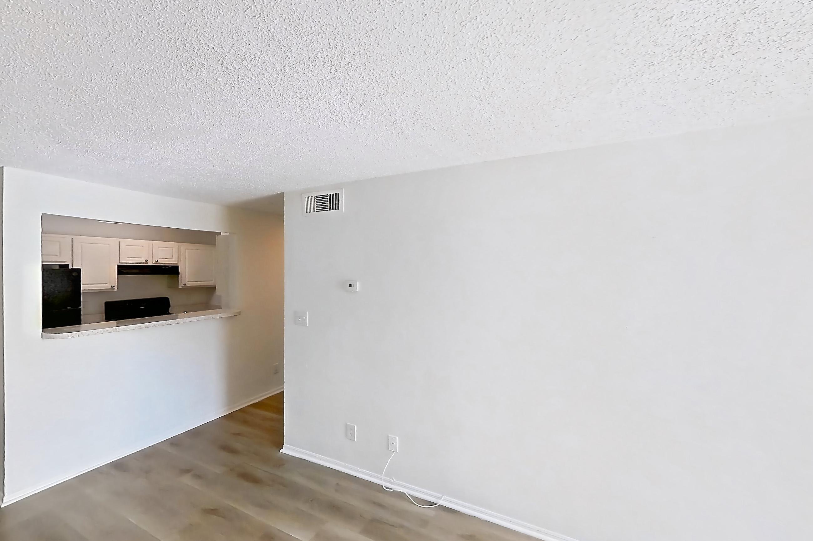 Living room, Apartment 2202 at The Dawson