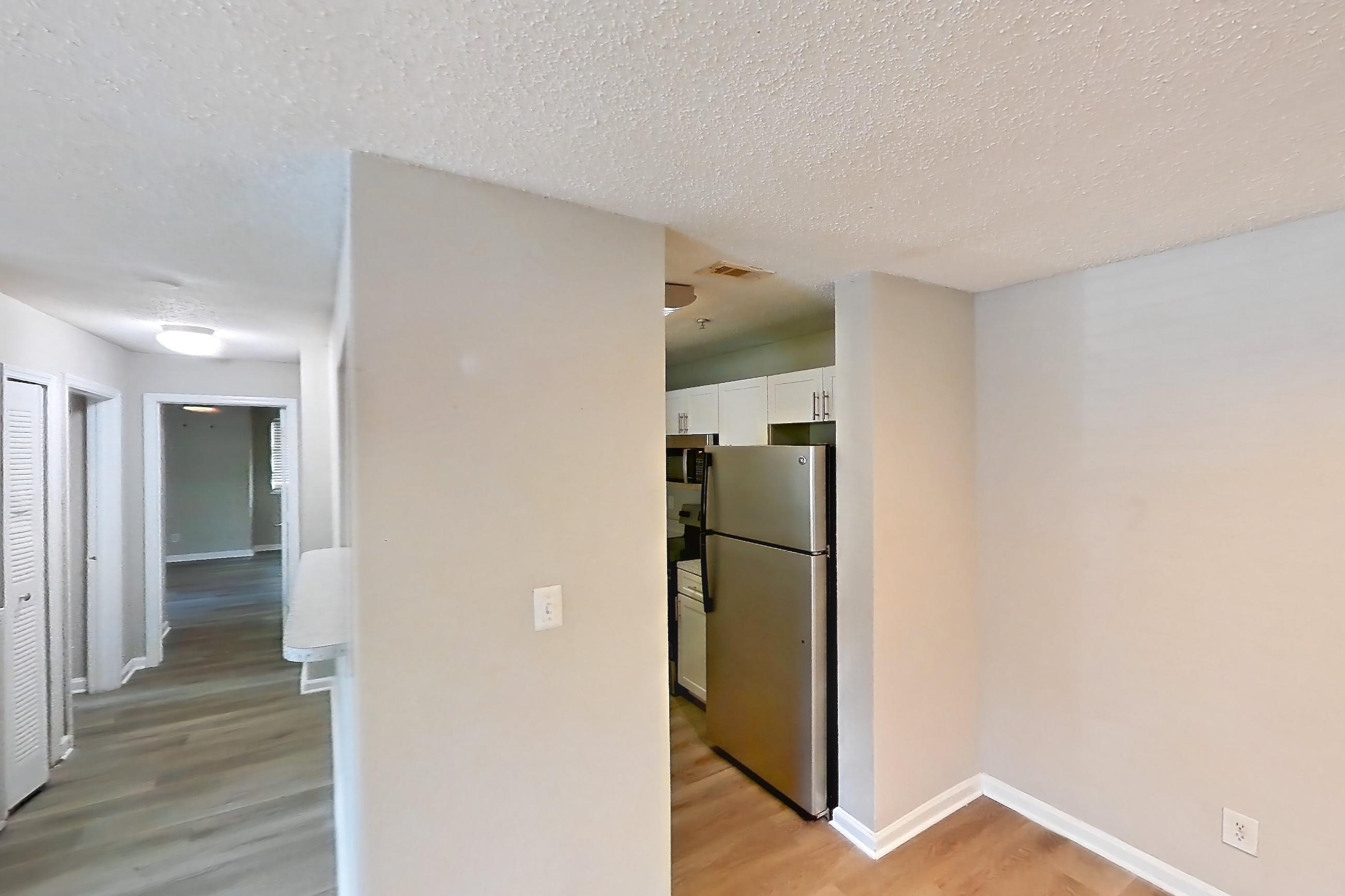 Dining room, Apartment 2801 at The Dawson