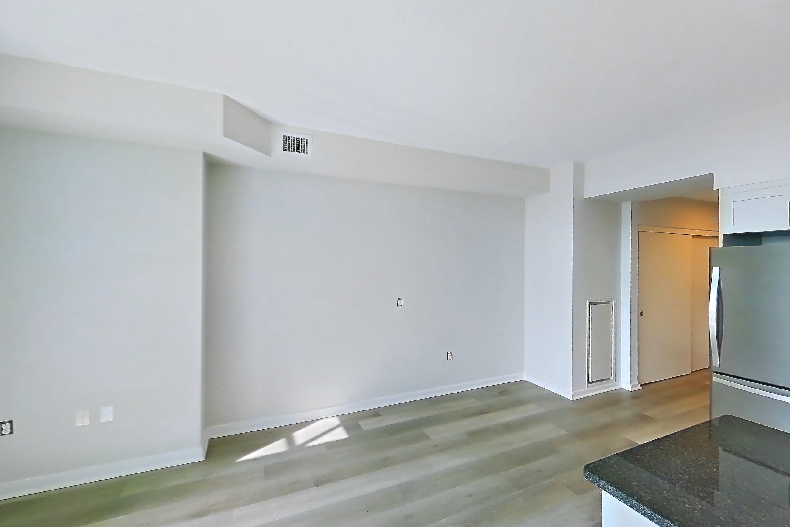 Living room, Apartment N-2901 at Vantage Pointe