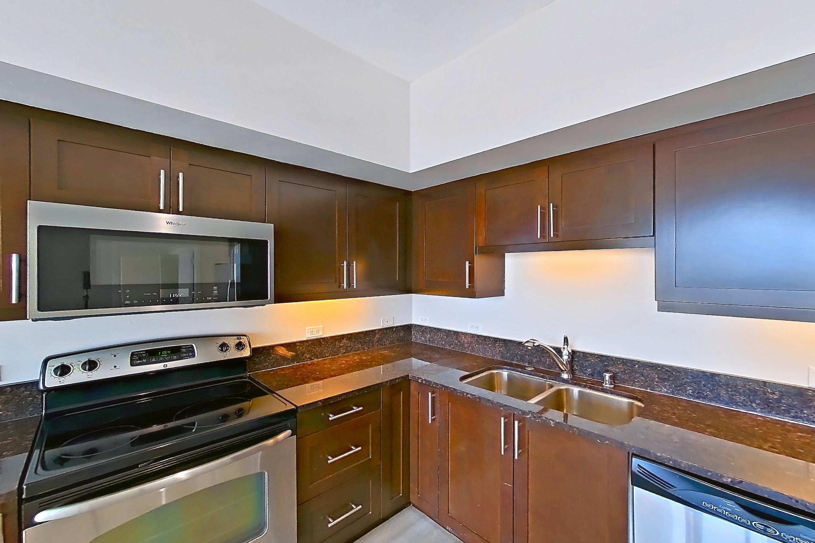 Kitchen in Apartment c-1611 at Vantage Pointe, 2F floor plan