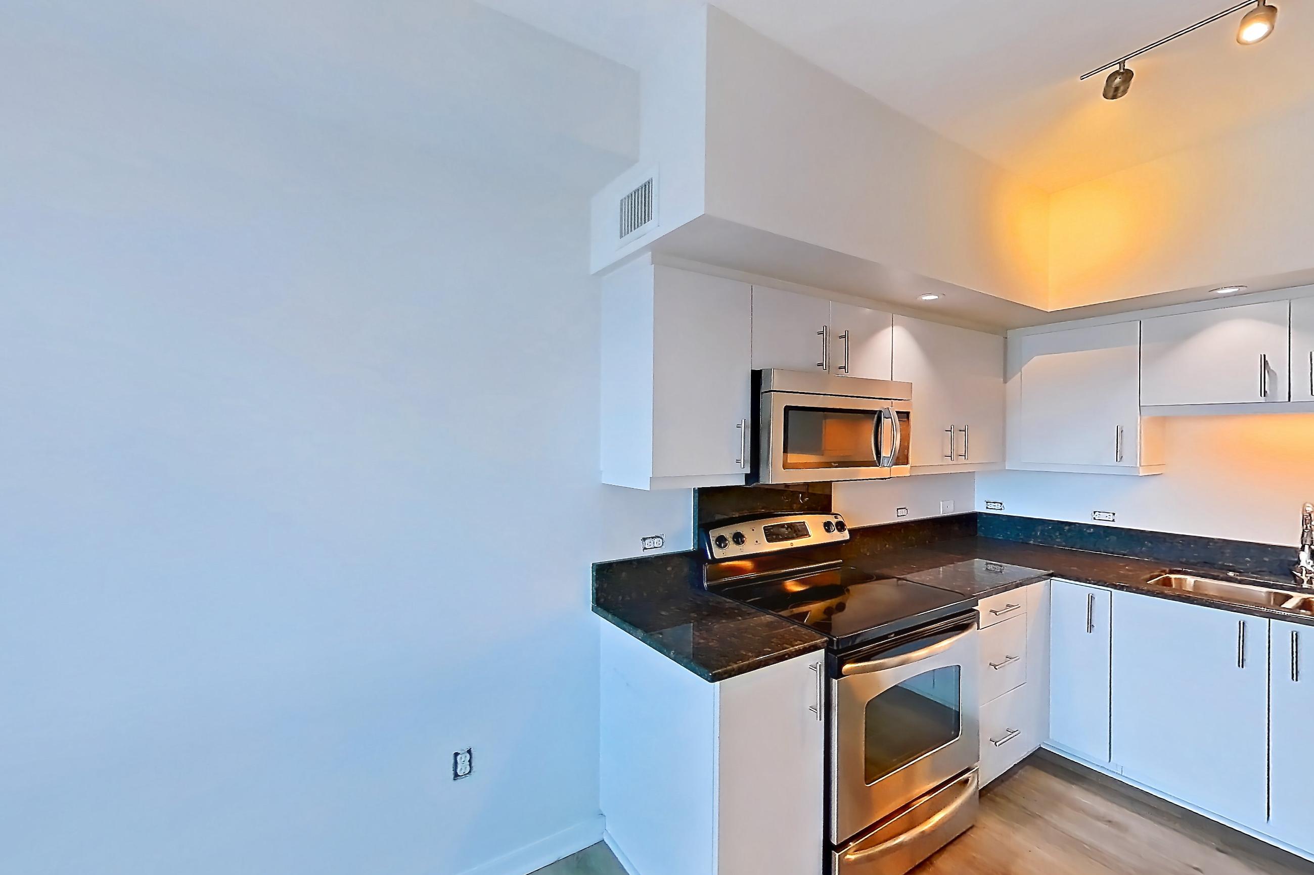 Living room, Apartment N-2705 at Vantage Pointe