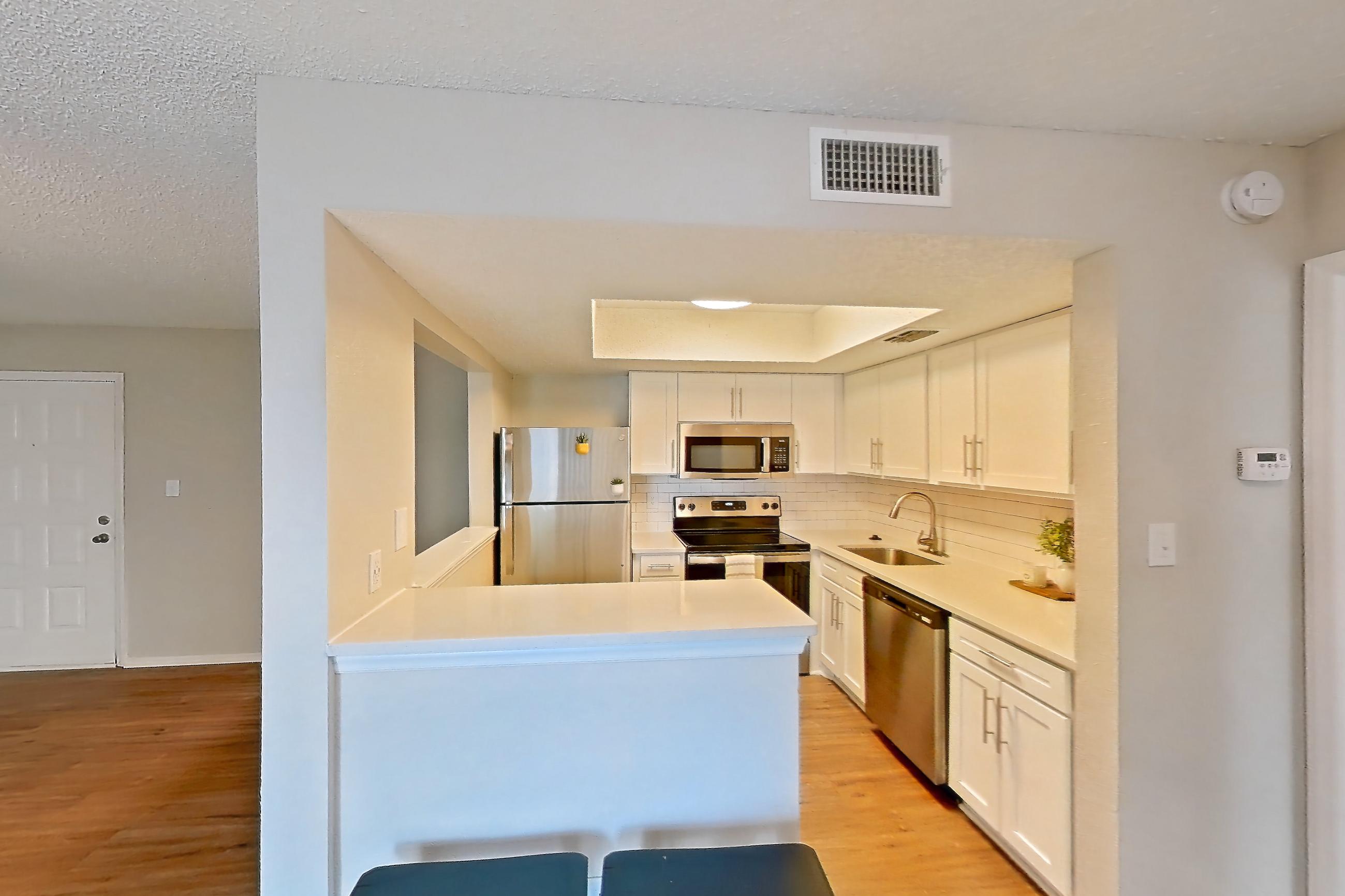 Dining room in Apartment 1022 at Beacon Hill, 1B floor plan
