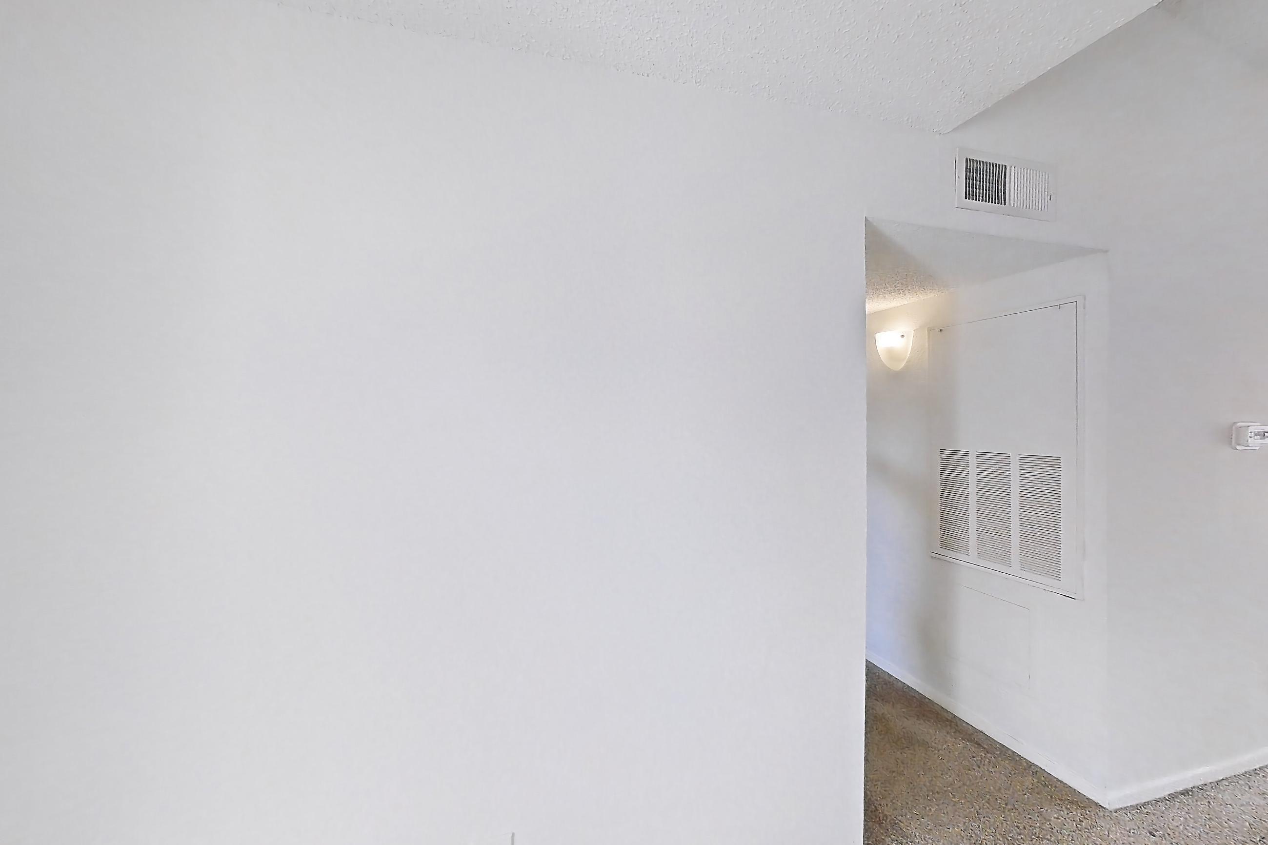 Dining room in a 1A floor plan apartment, representative of Apartment 20-0418 at Brookwood Club