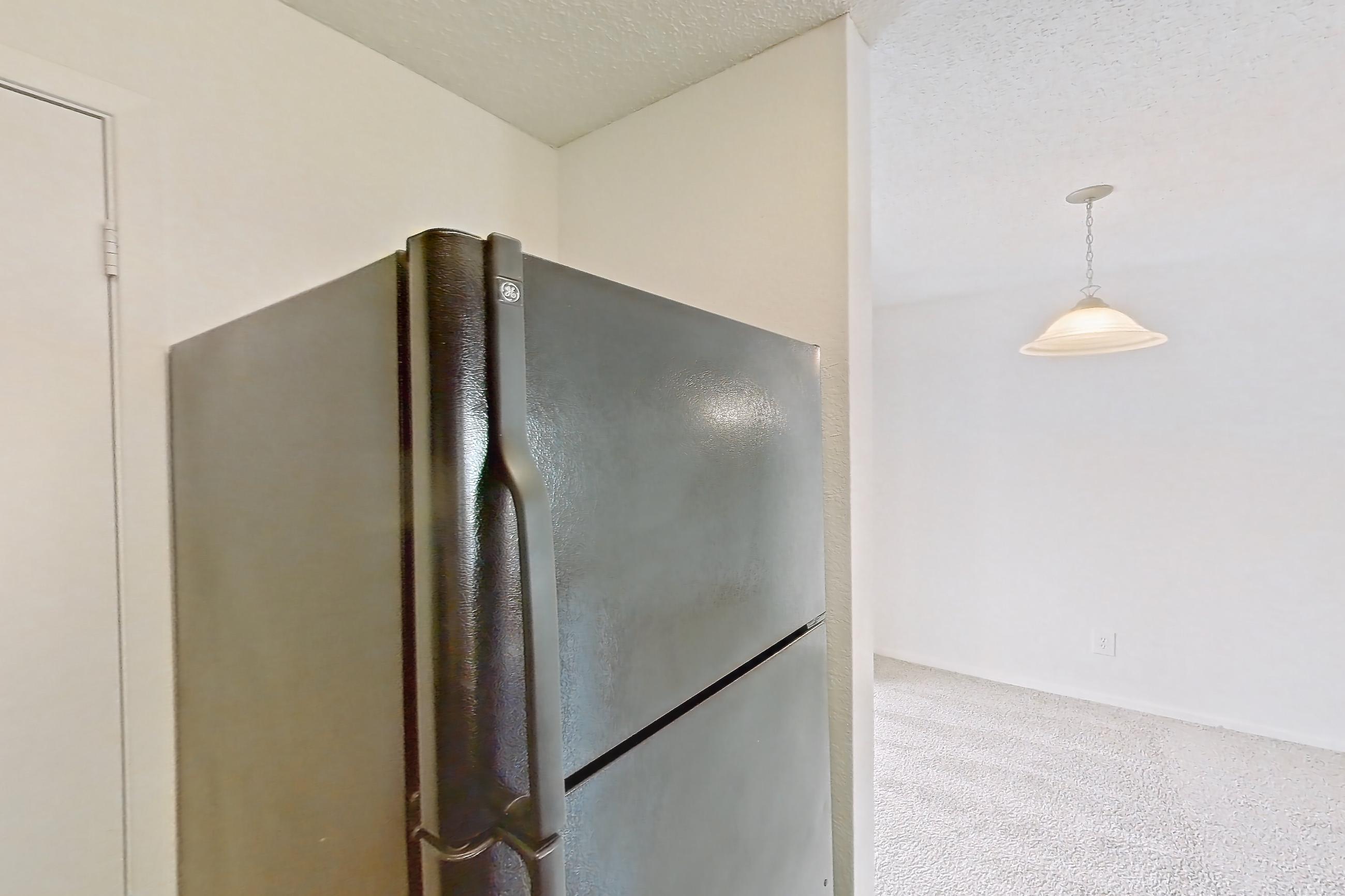 Kitchen in a 1A floor plan apartment, representative of Apartment 20-0418 at Brookwood Club