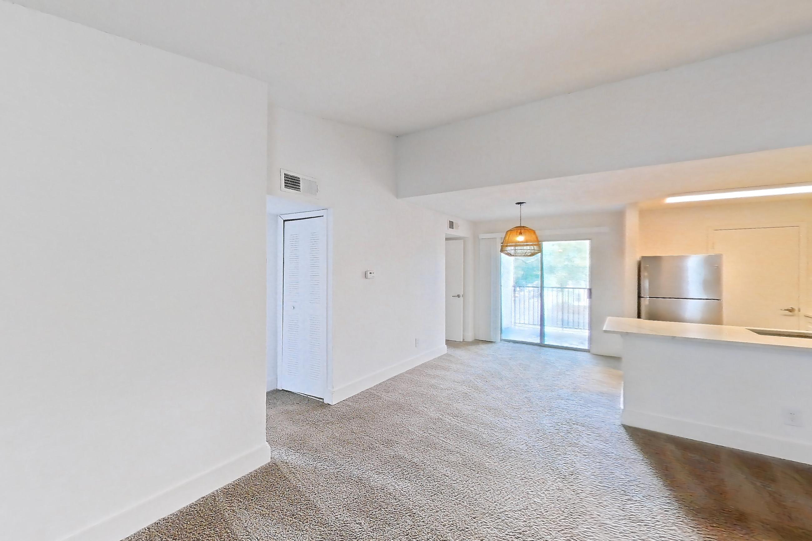 Living room in Apartment 20-0317 at Brookwood Club, 2B floor plan
