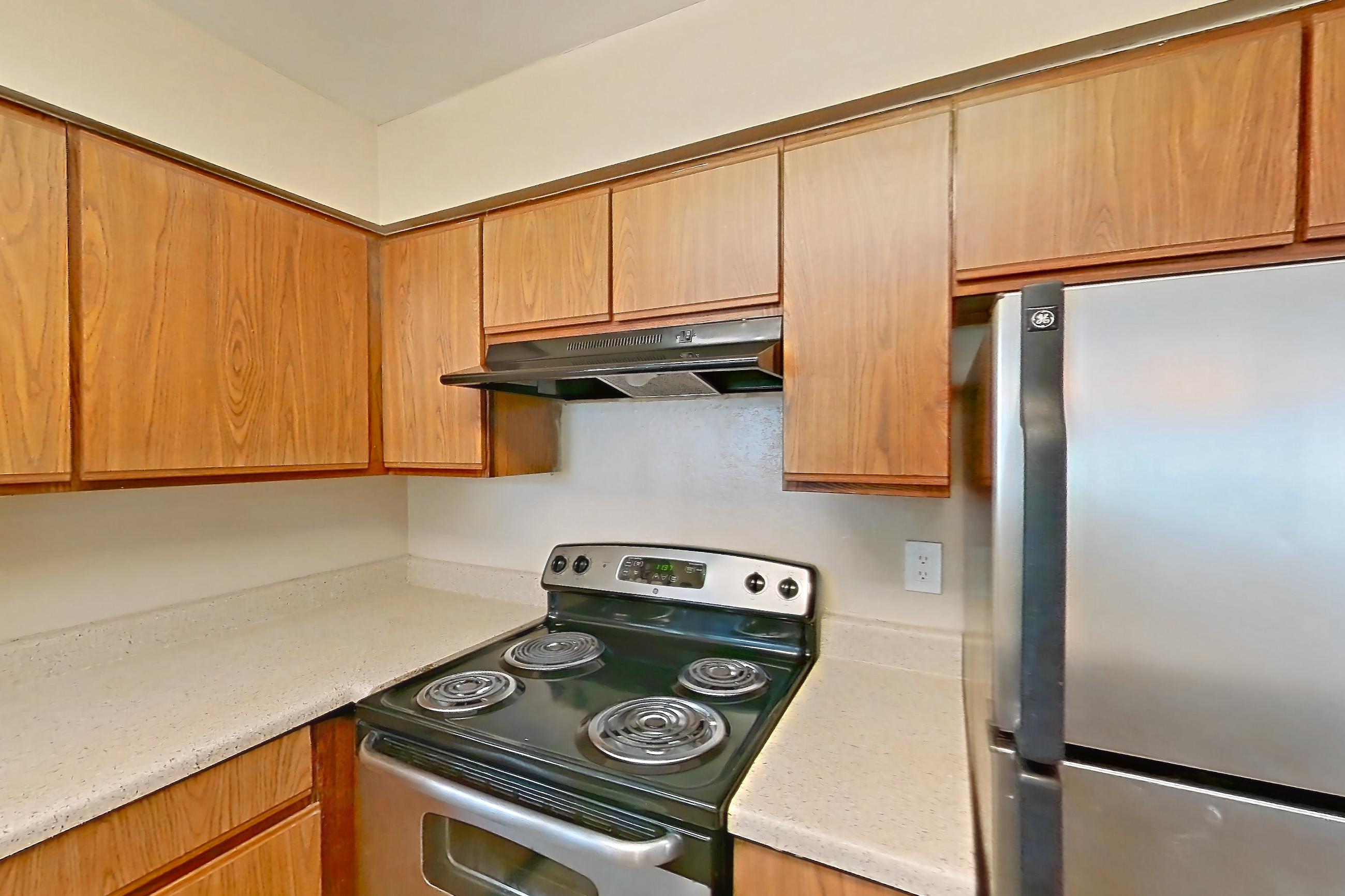 Kitchen in Apartment 5021mb at Oak Ramble, 2B floor plan