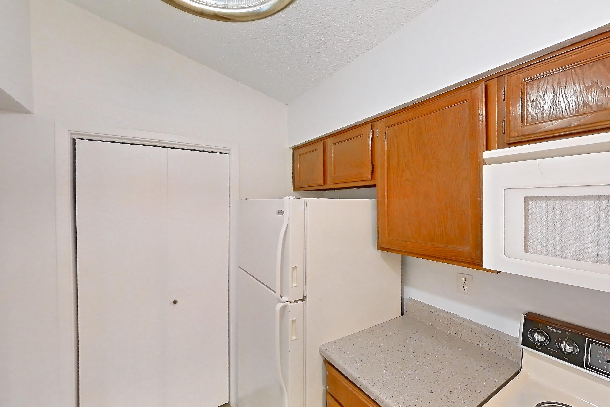 Kitchen in Apartment 2621 at Canyon Chase, 2B floor plan
