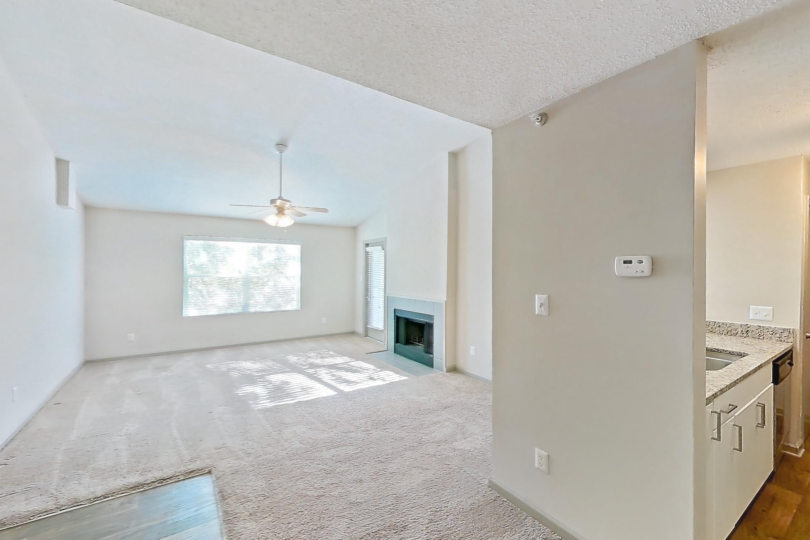 Dining room in Apartment 61-d15 at Crosstown at Chapel Hill, 1B floor plan