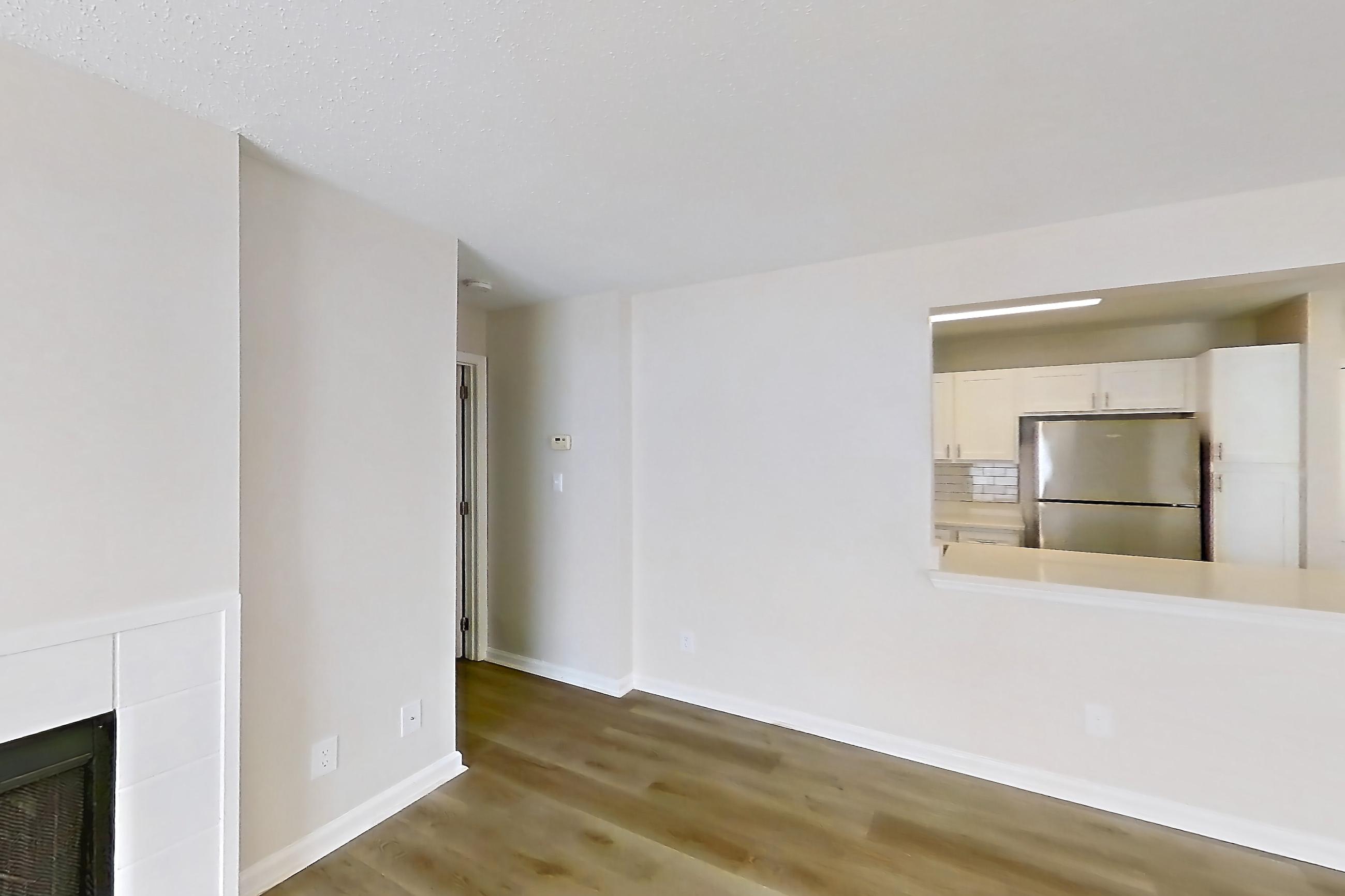 Living room in Apartment 61-e10 at Crosstown at Chapel Hill, 2B floor plan