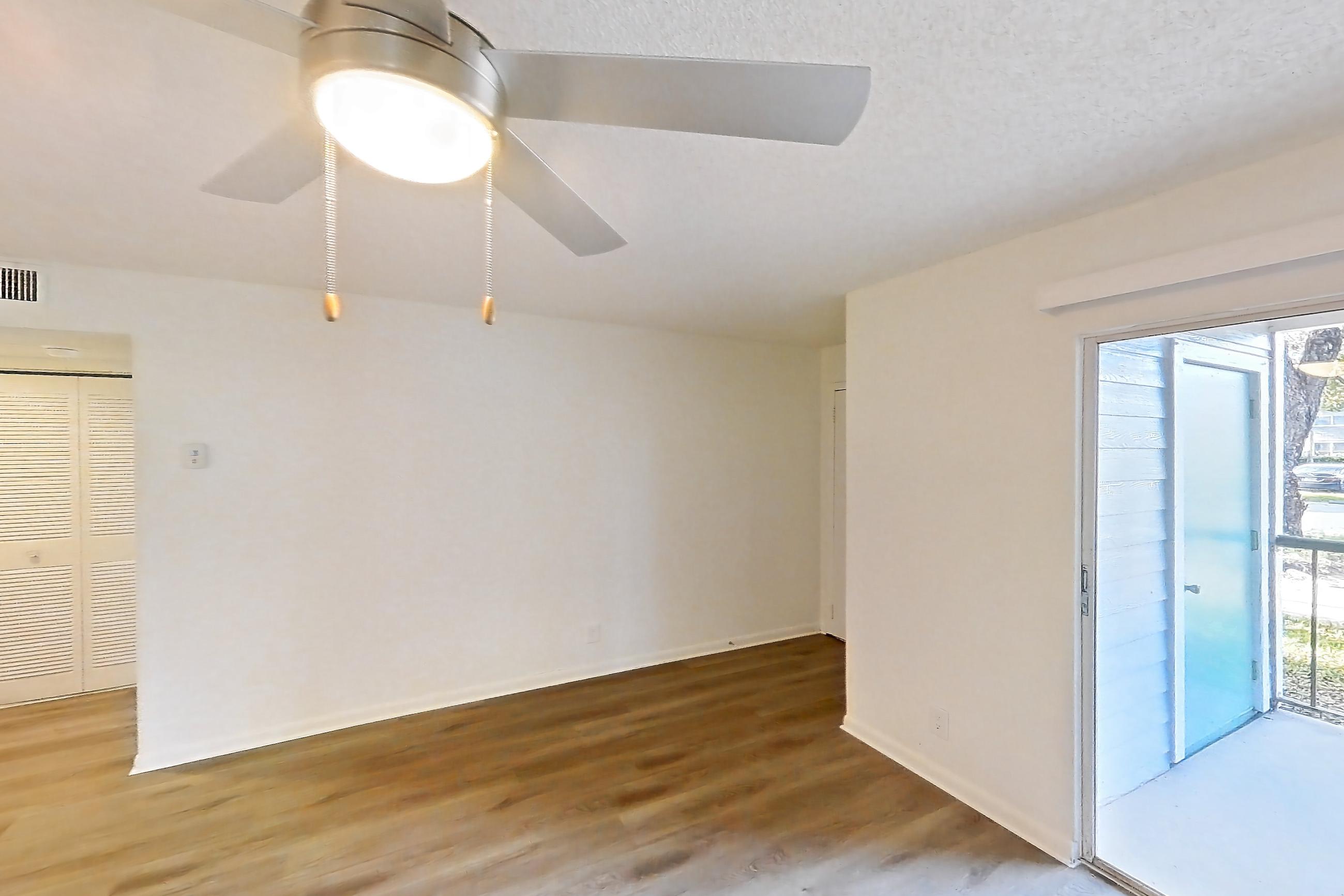 Living room in Apartment 0701 at Turtle Cove, 2B floor plan