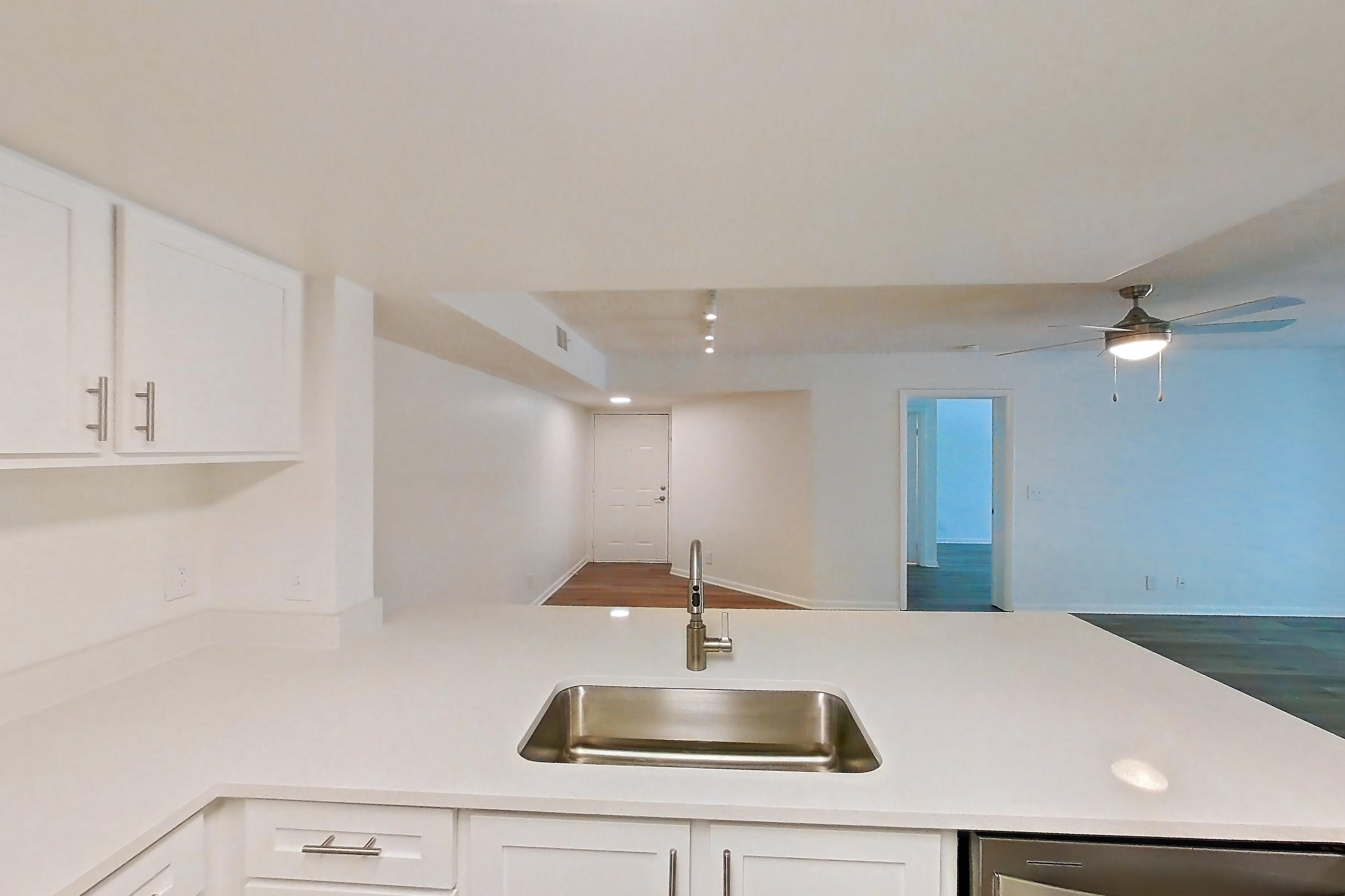 Kitchen in Apartment 02-024 at The Reserve at Ashley Lake, 2A floor plan