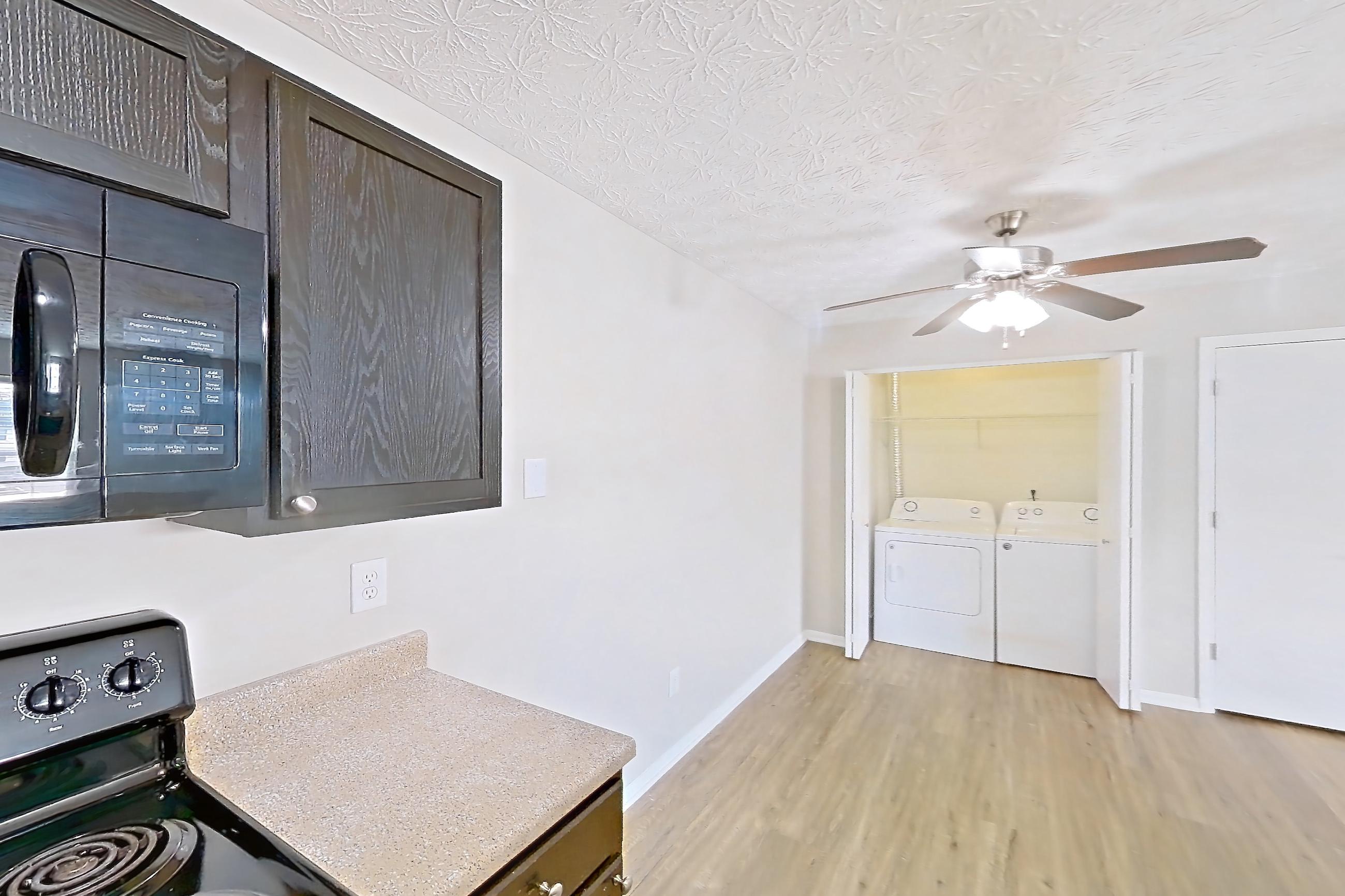 Kitchen in Apartment 3162bld at The Gardens Columbus, 2M floor plan