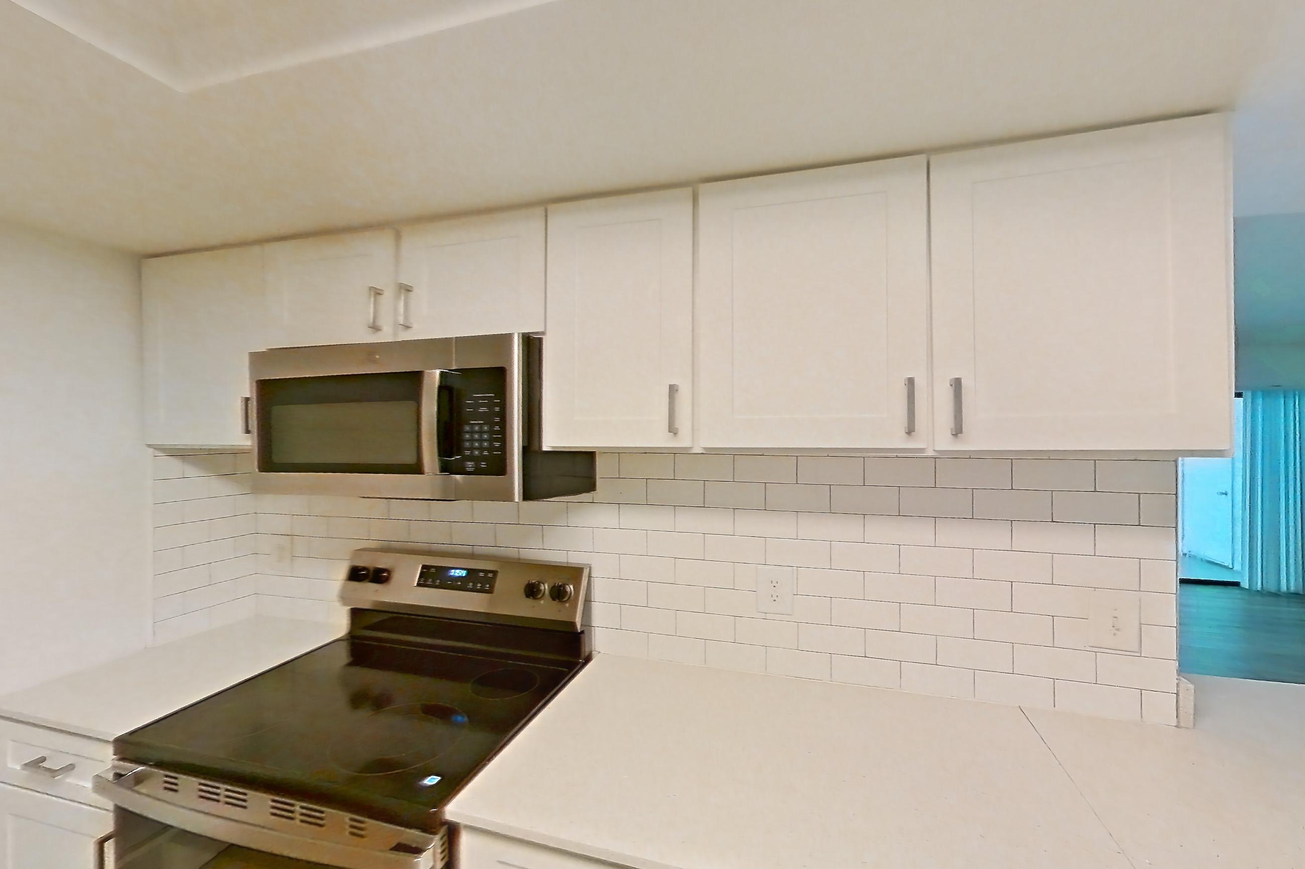 Kitchen in Apartment 15-033 at The Reserve at Ashley Lake, 3B floor plan