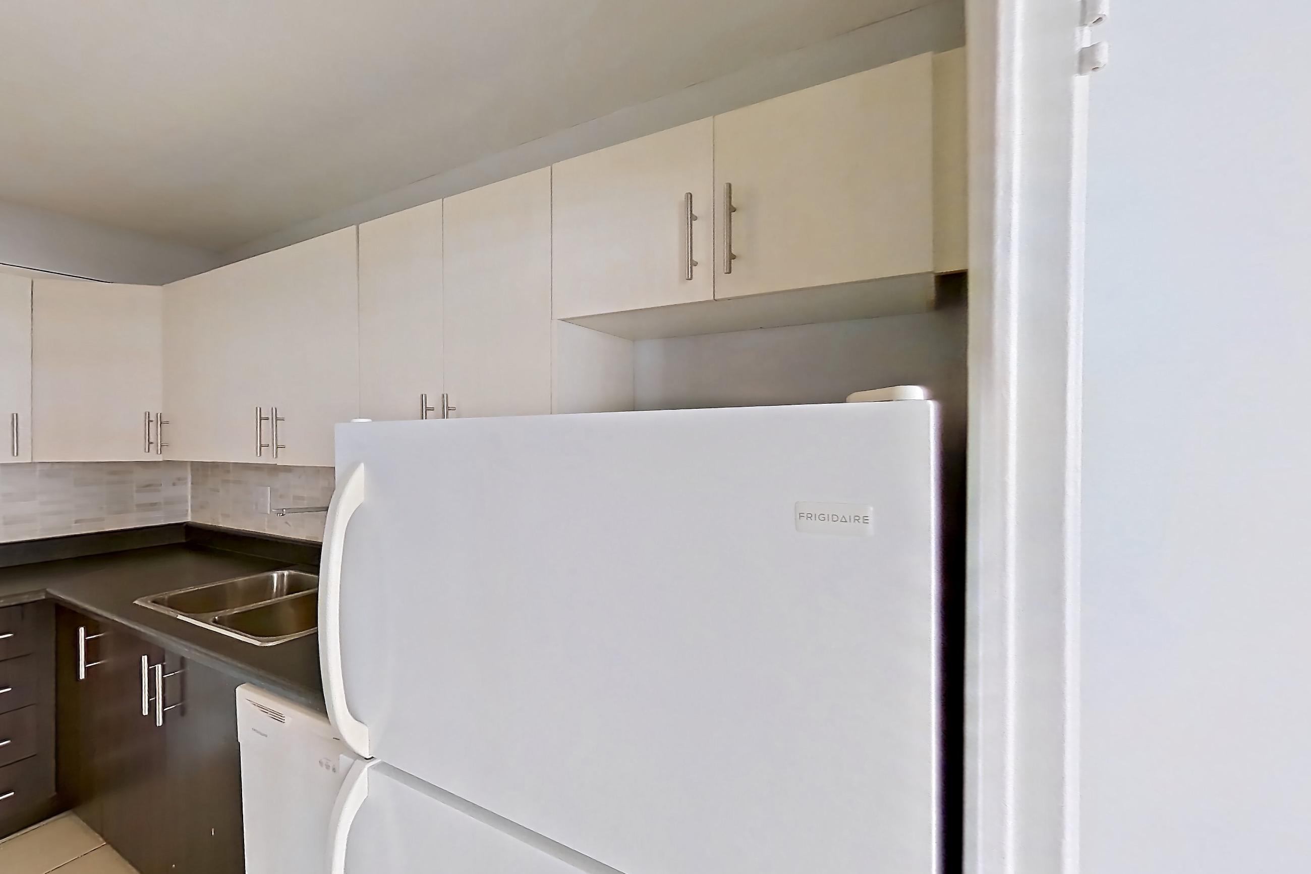 Kitchen in Apartment 1-1204 at Village Green, 2E floor plan