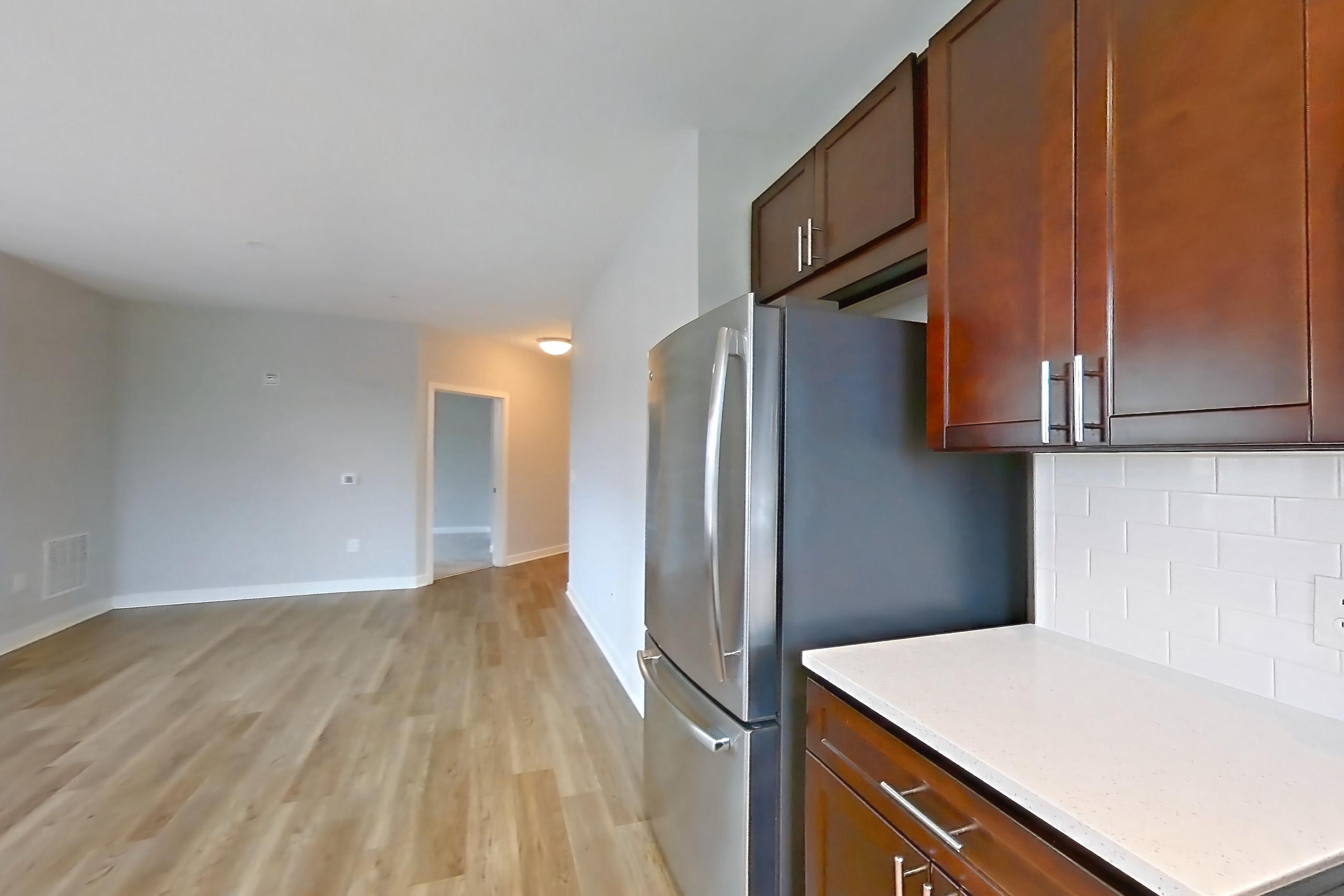 Kitchen in Apartment 2209 at Briggs & Union, 2AA floor plan