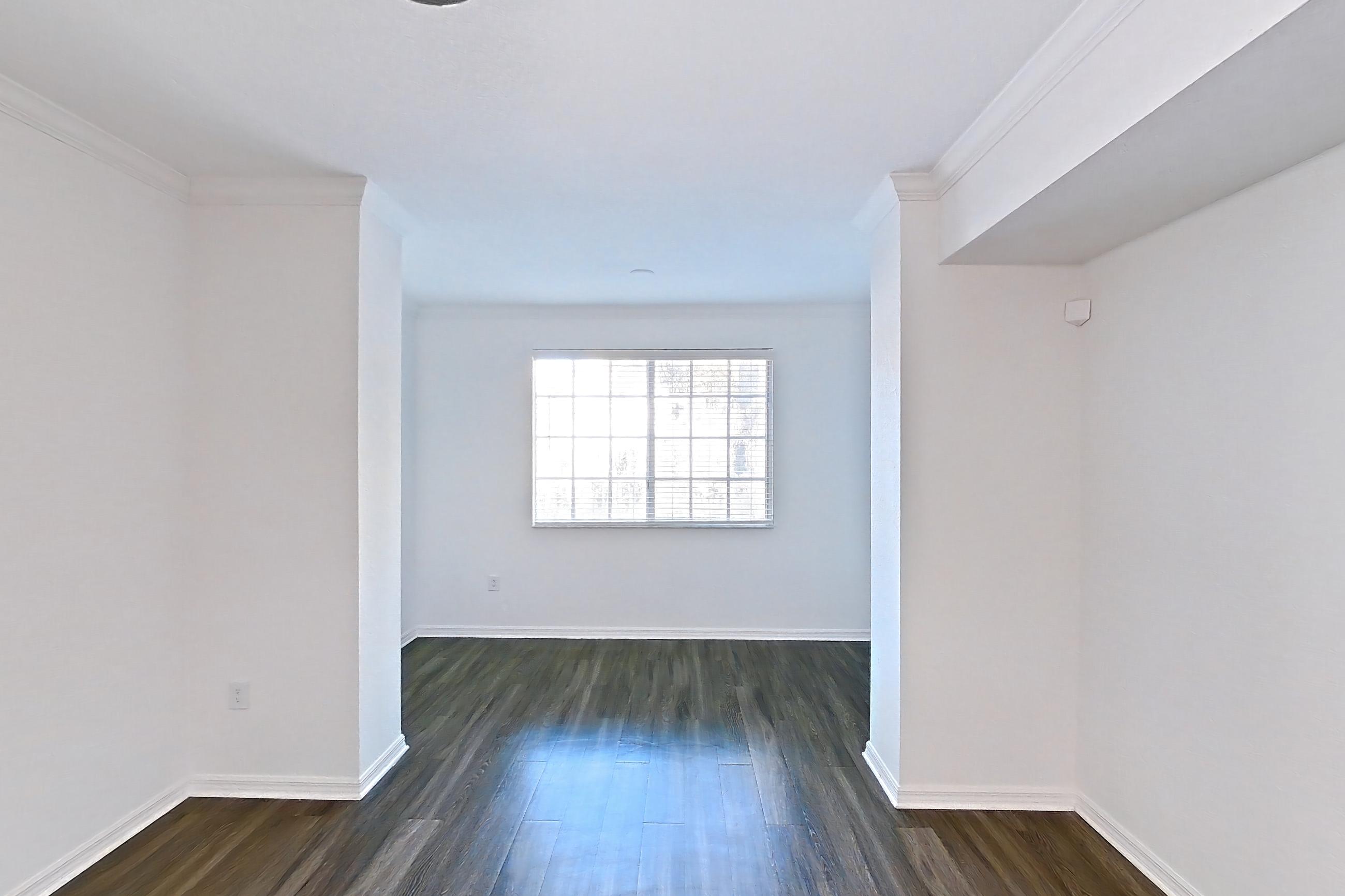 Living room, Apartment 01-105 at Solano at Miramar