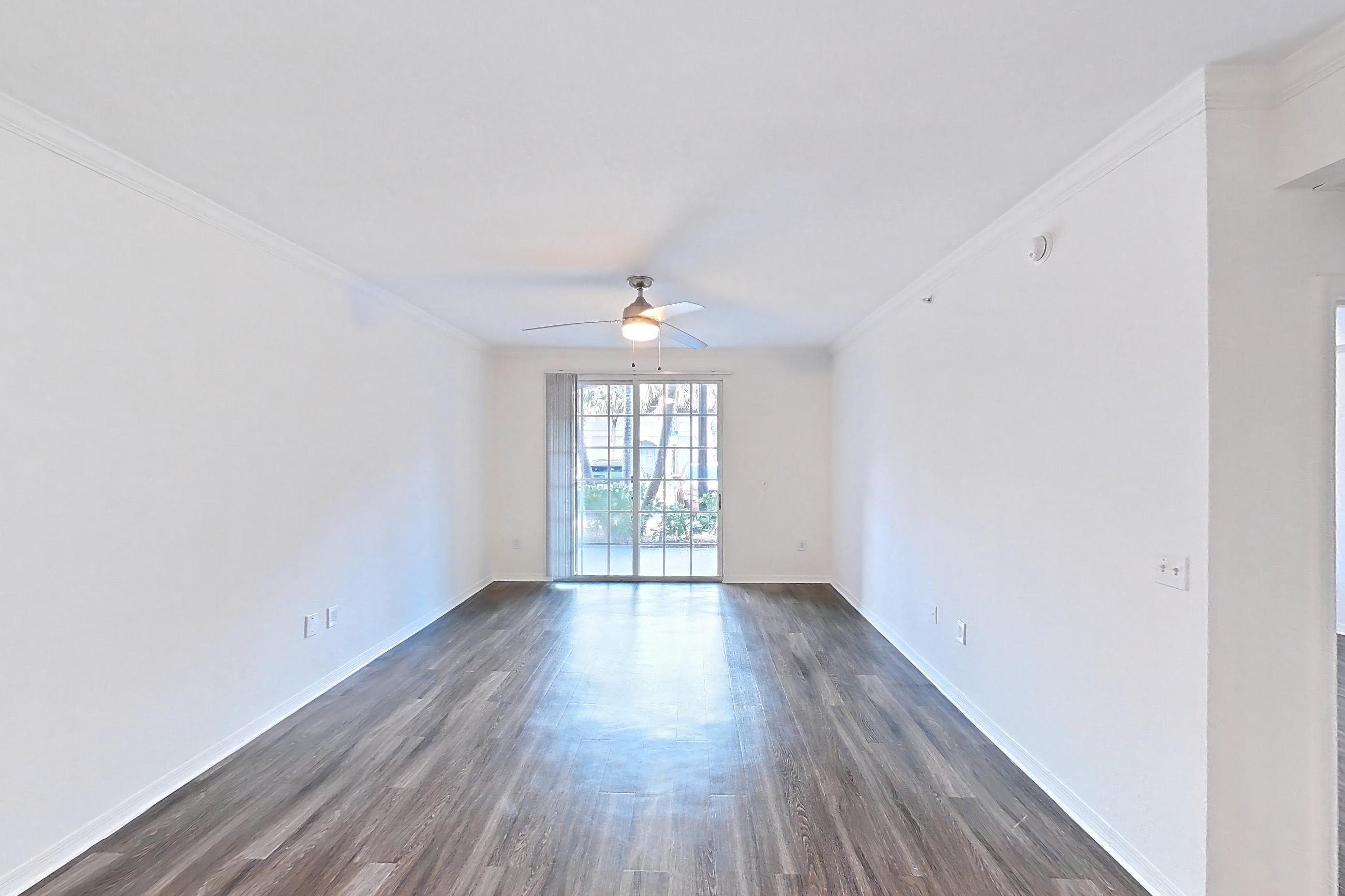 Kitchen island corner, Apartment 12-102 at Solano at Miramar