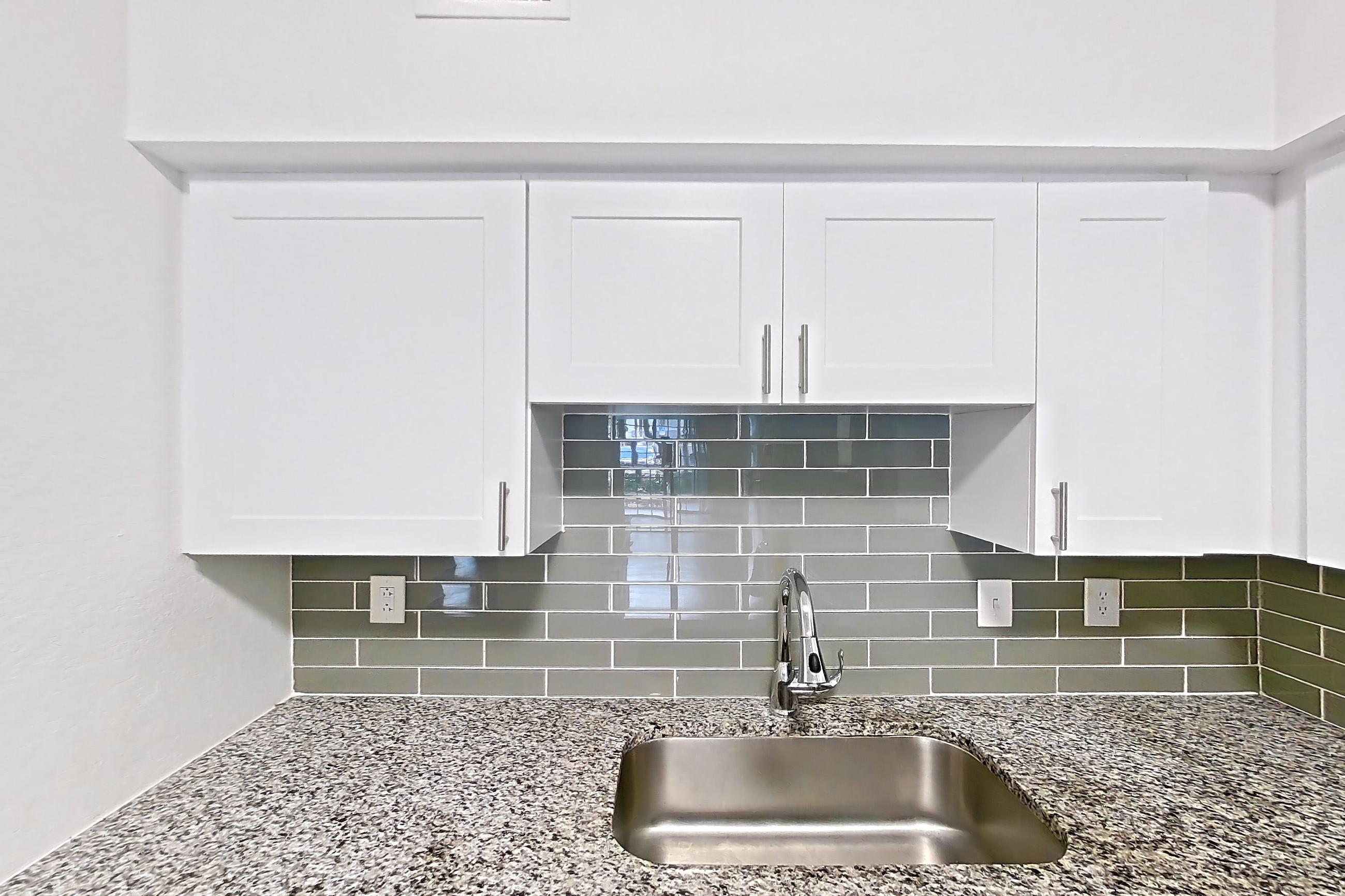 Kitchen in Apartment 12-102 at Solano at Miramar, 1B floor plan