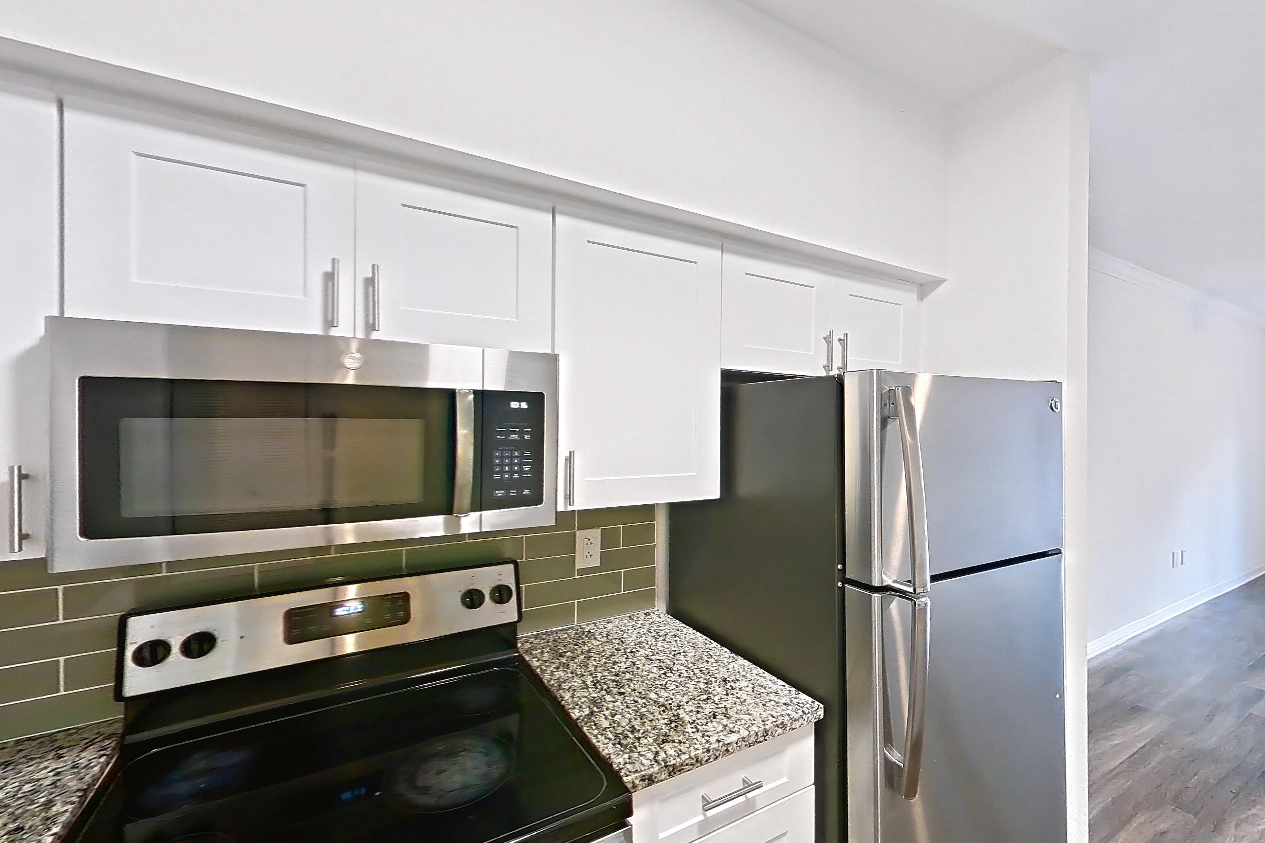 Kitchen in Apartment 12-102 at Solano at Miramar, 1B floor plan