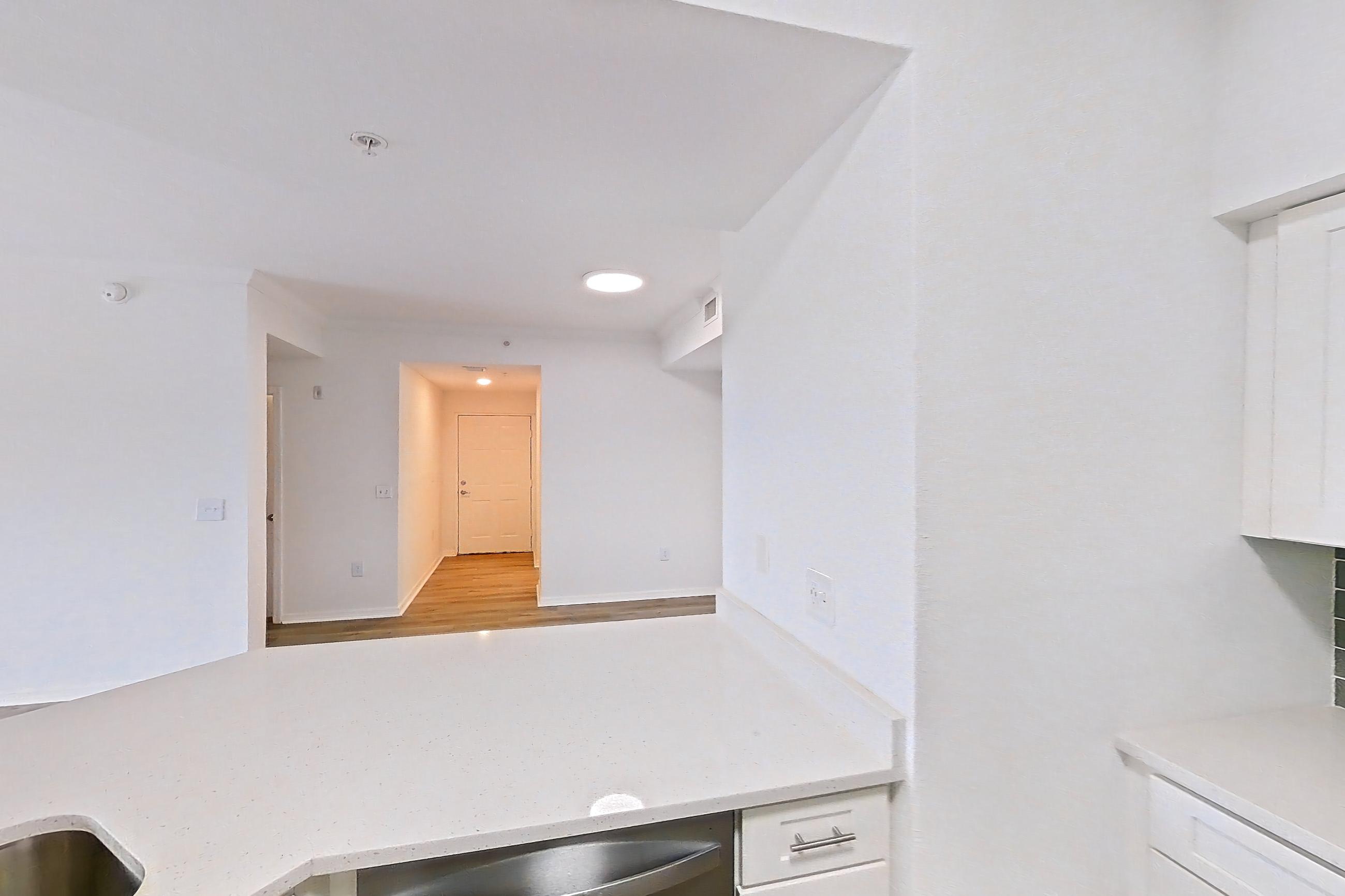 Kitchen in Apartment 03-307 at Solano at Miramar, 2B floor plan