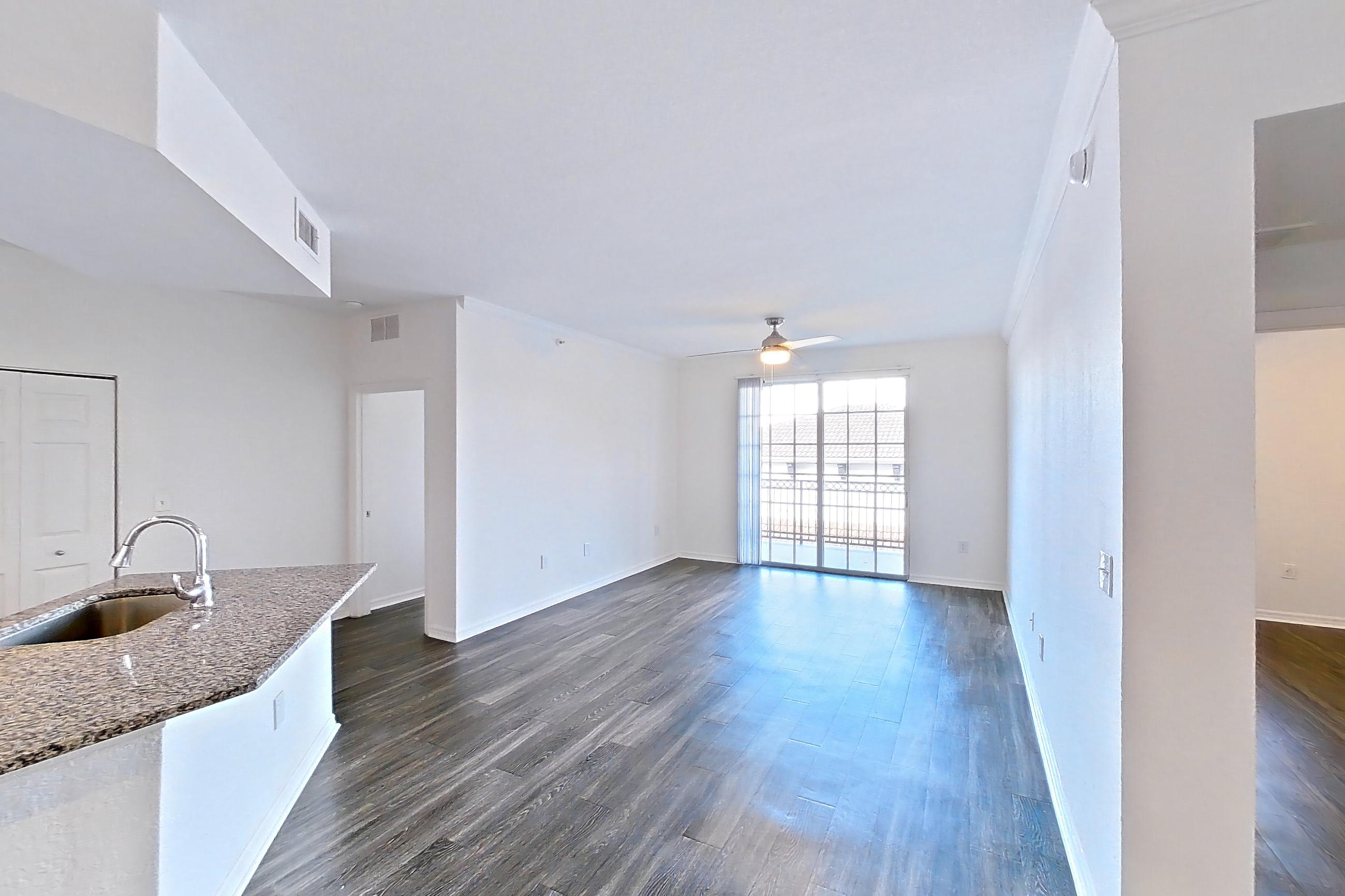 Living space, Apartment 02-303 at Solano at Miramar