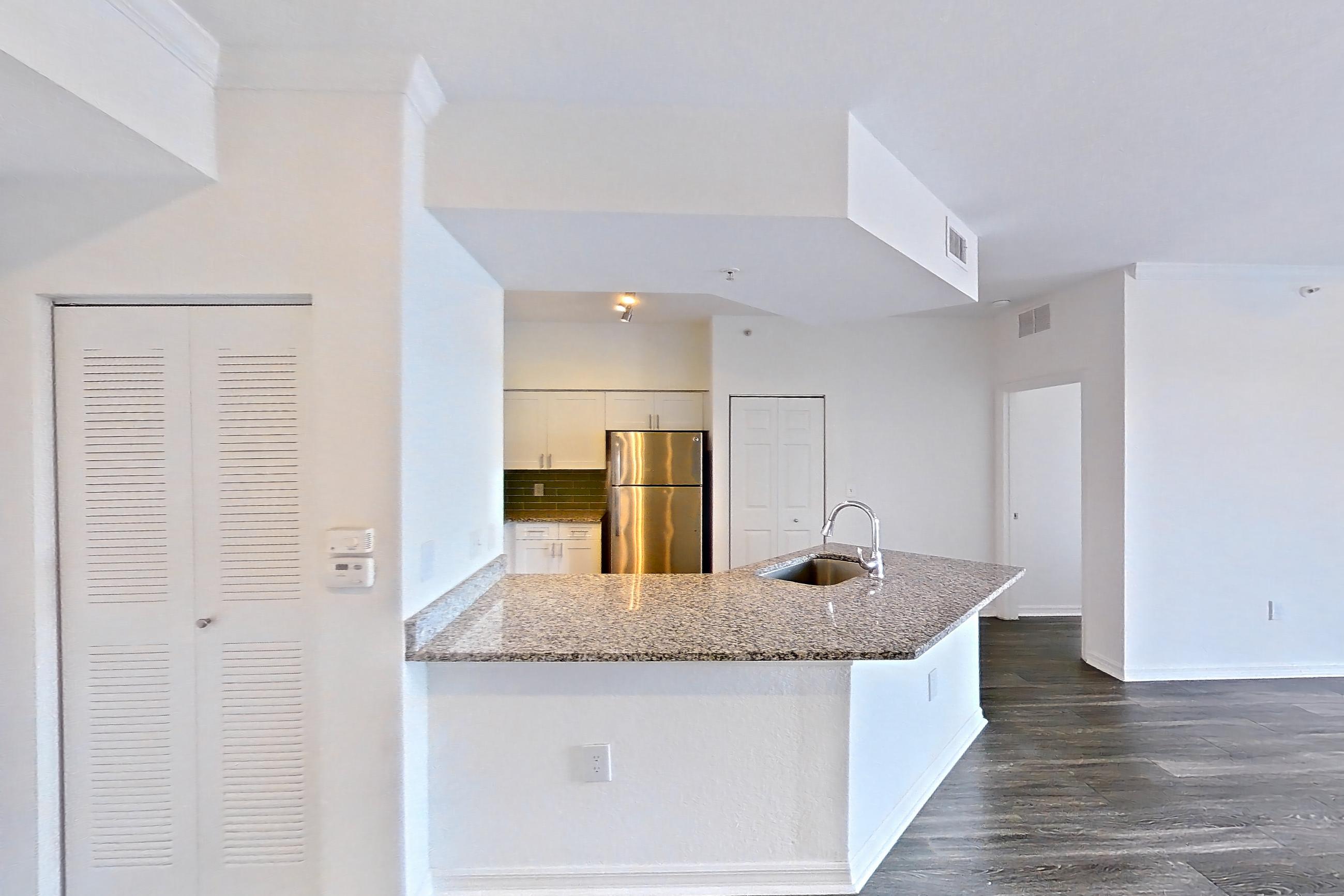 Living space, Apartment 02-303 at Solano at Miramar