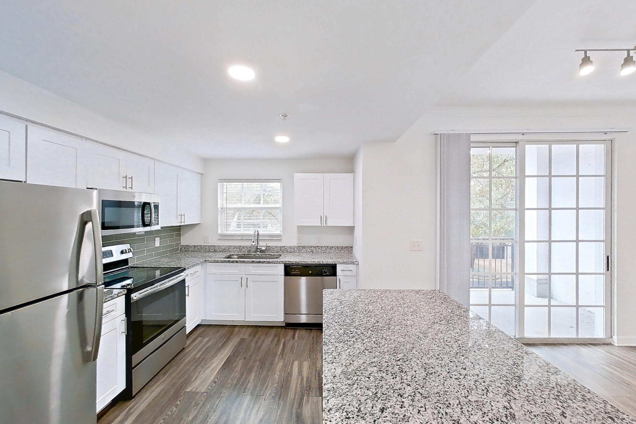 Kitchen entryway in Apartment 23-02574 at Solano at Miramar, 2F floor plan