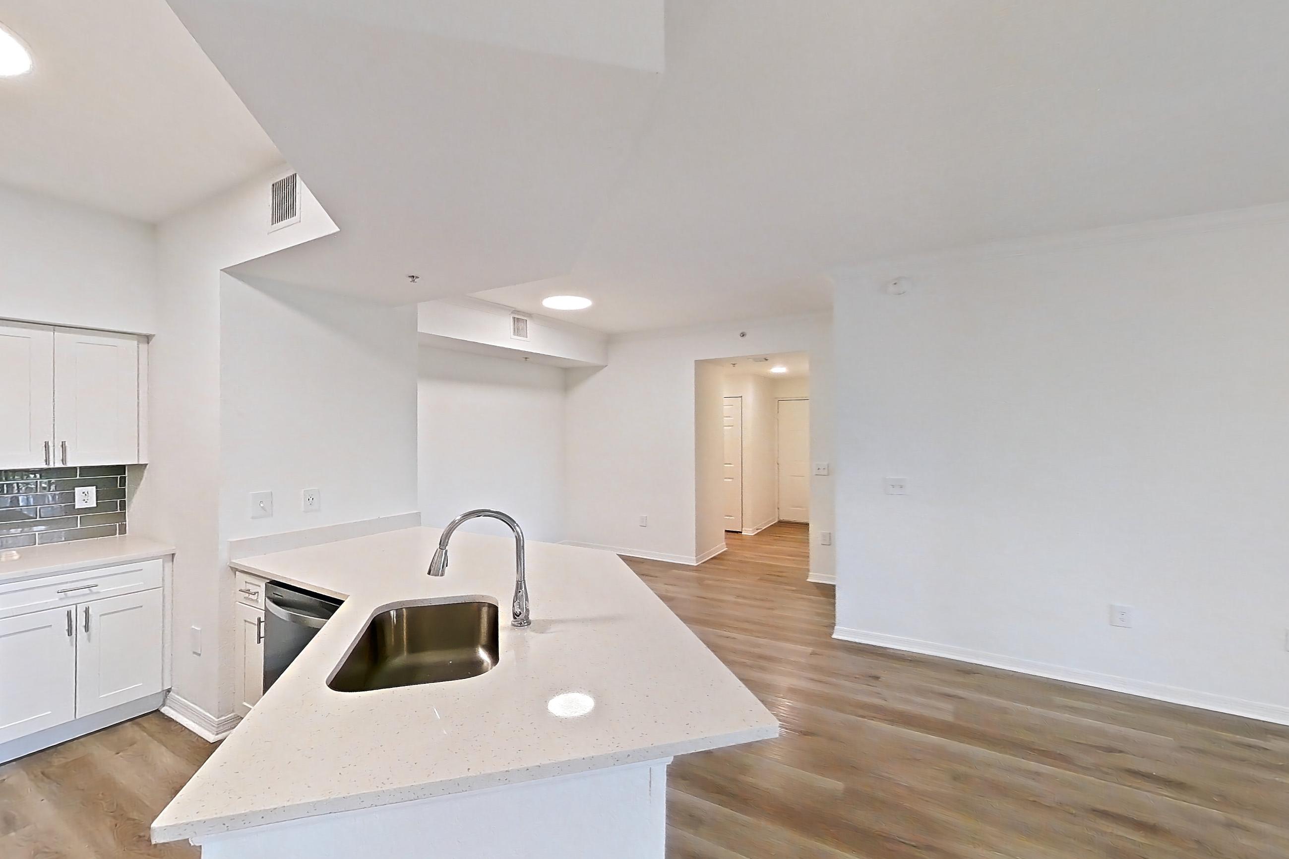 Kitchen entryway, Apartment 10-305 at Solano at Miramar