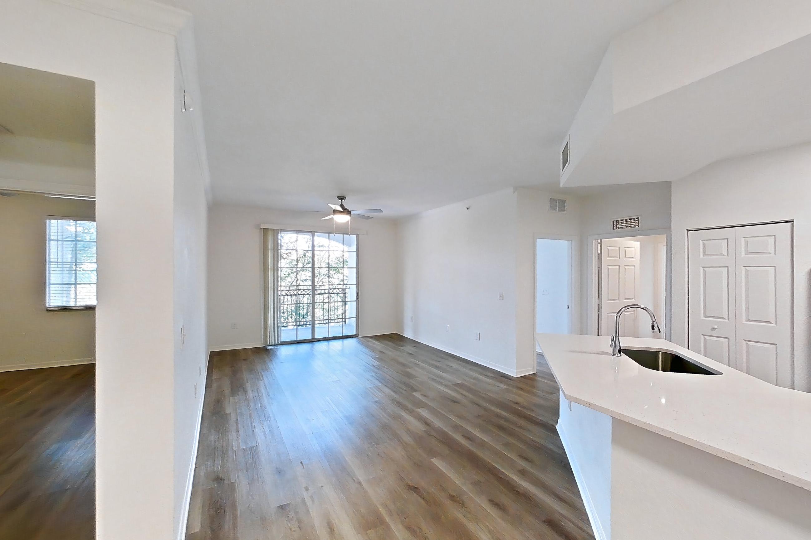 Living space, Apartment 10-305 at Solano at Miramar