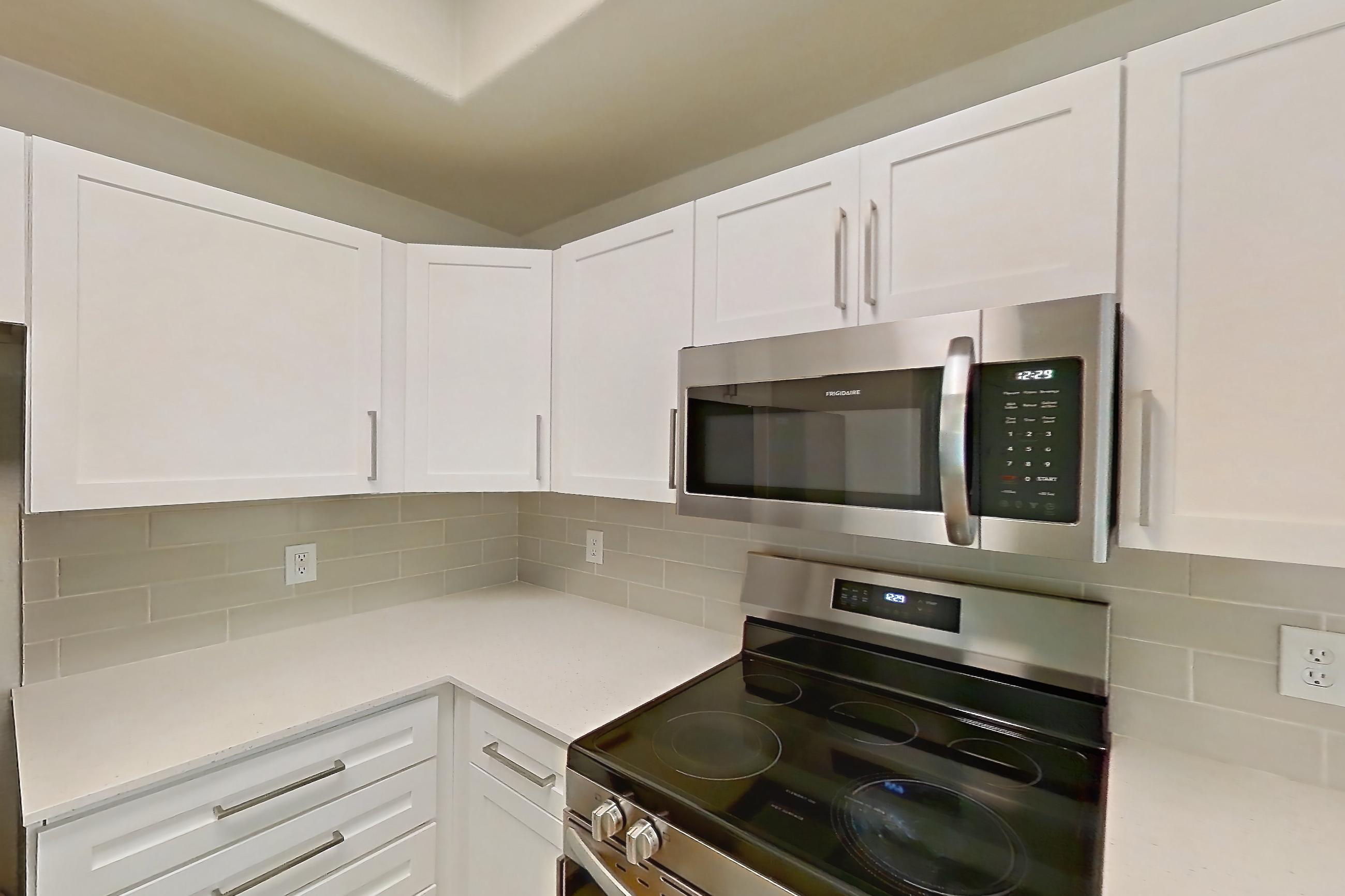 Kitchen in Apartment 1114 at Dobson 2222, B1 floor plan