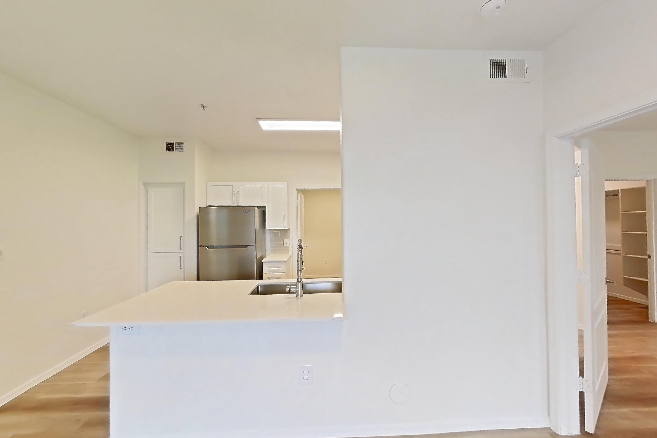 Dining room in Apartment 2101 at Dobson 2222, B2 floor plan