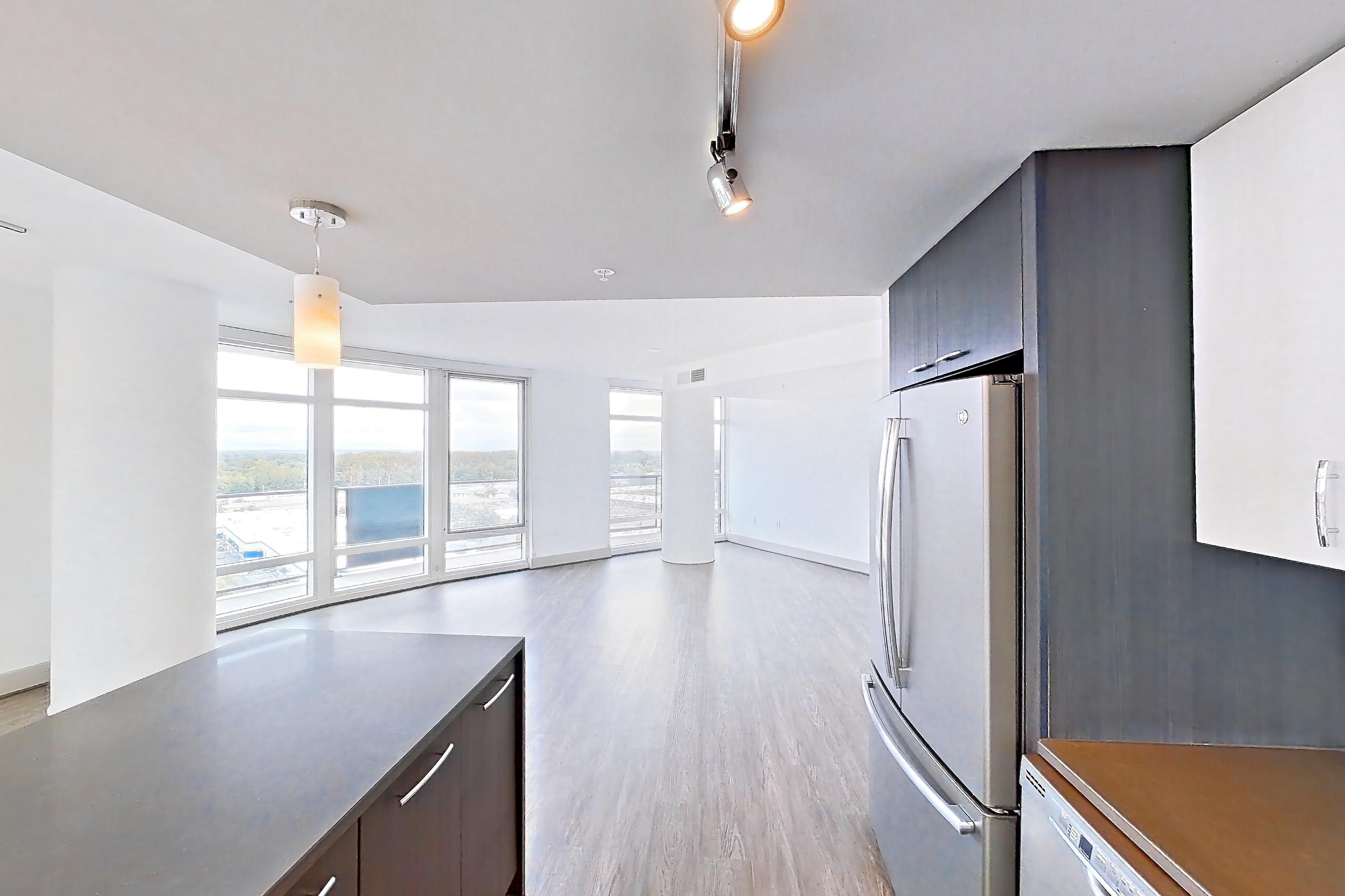 Kitchen in Apartment 1201 at Adaire, B1 floor plan