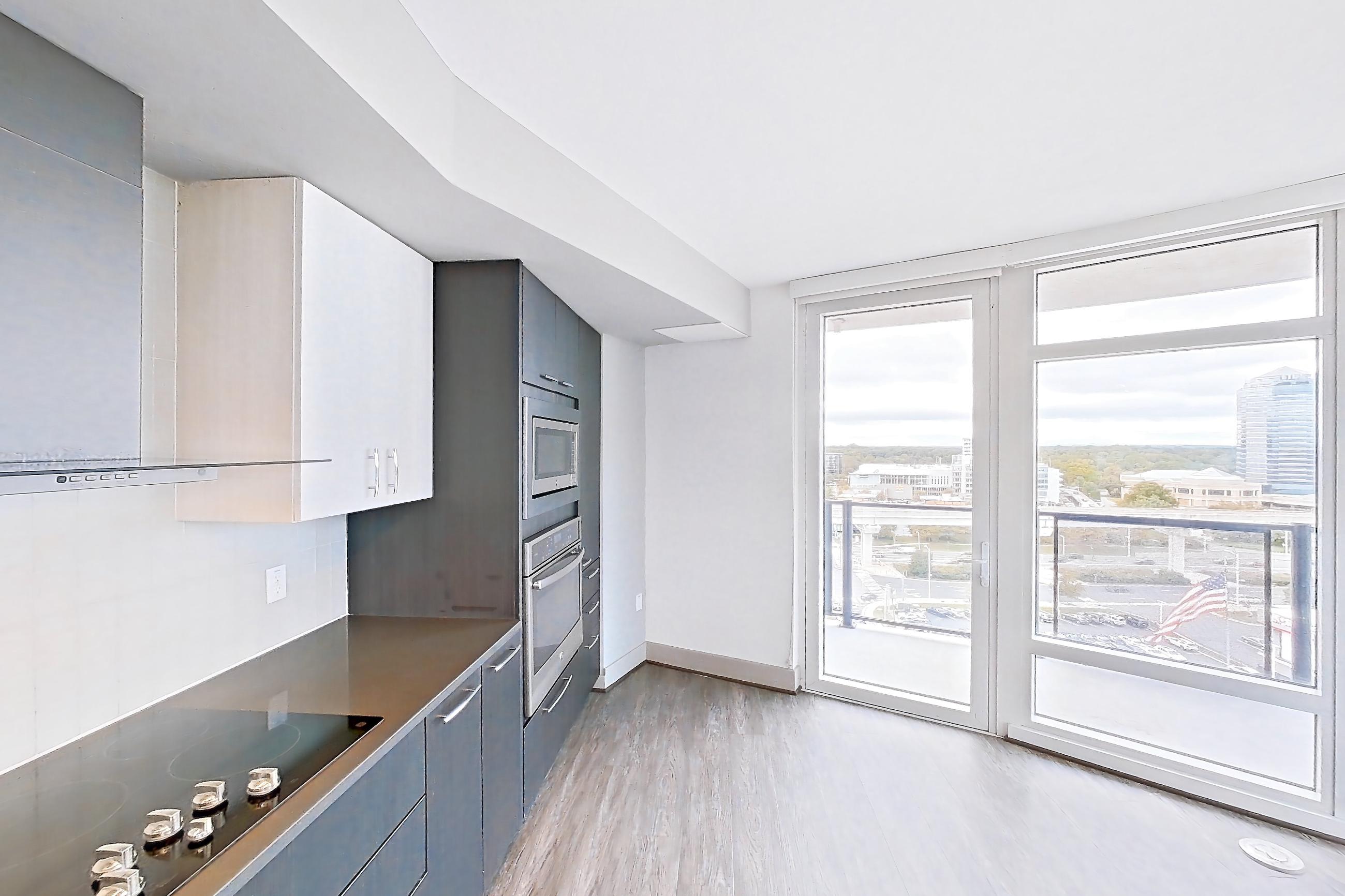 Kitchen in Apartment 1201 at Adaire, B1 floor plan