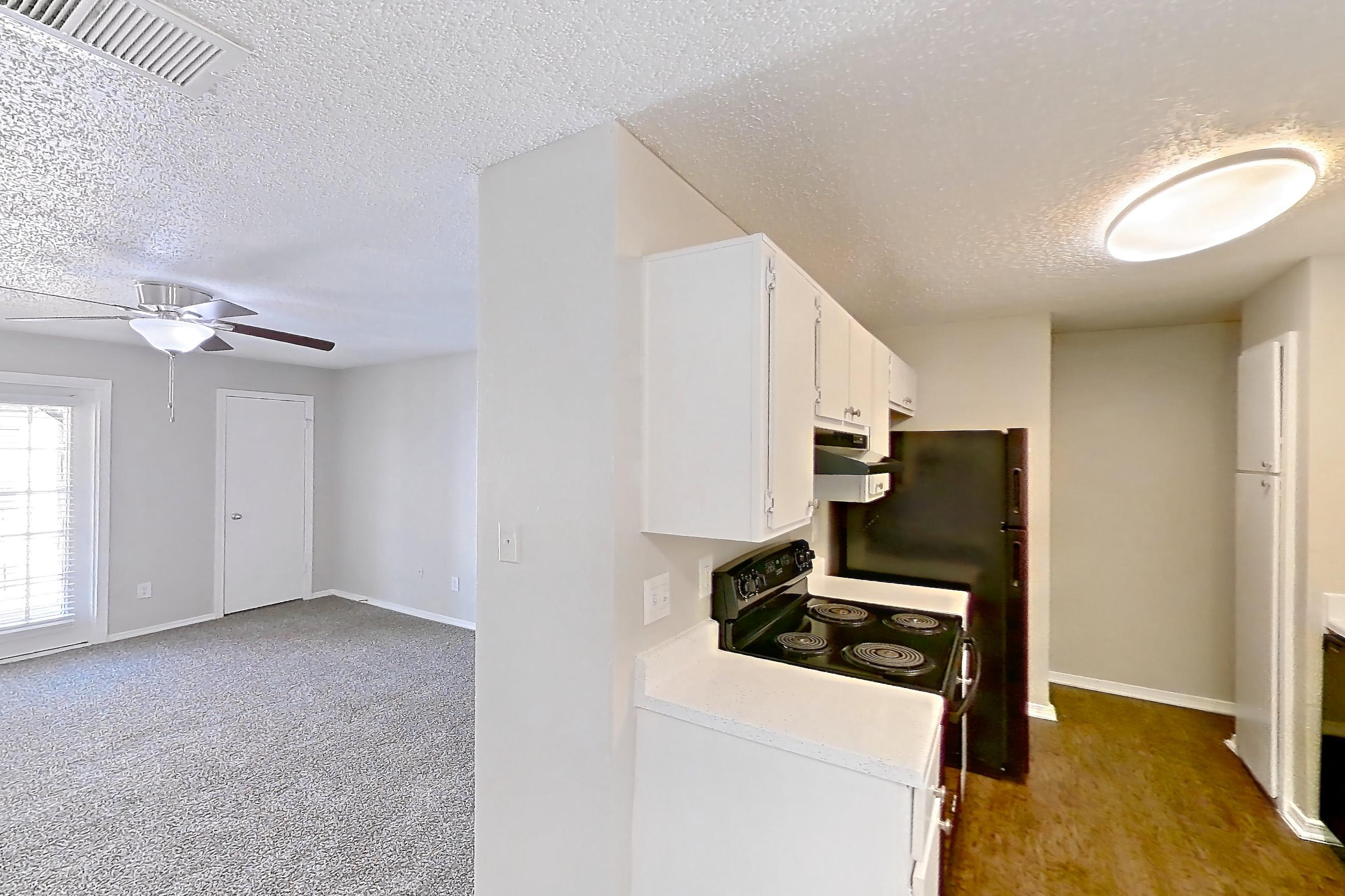Dining room in Apartment 2023 at Arbor Creek, A5 floor plan