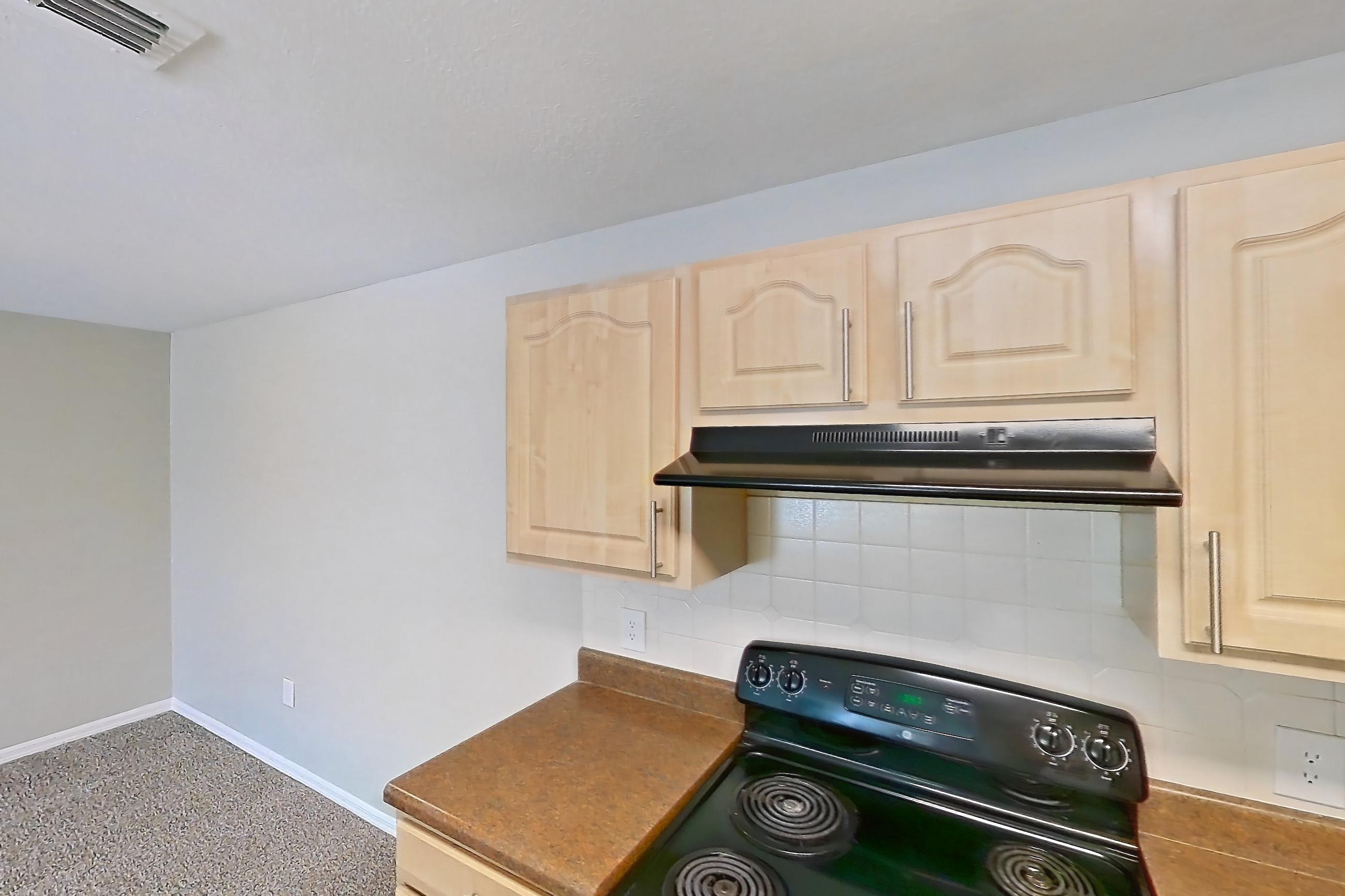 Kitchen in Apartment 04-106 at Boot Ranch, A2 Traditional floor plan
