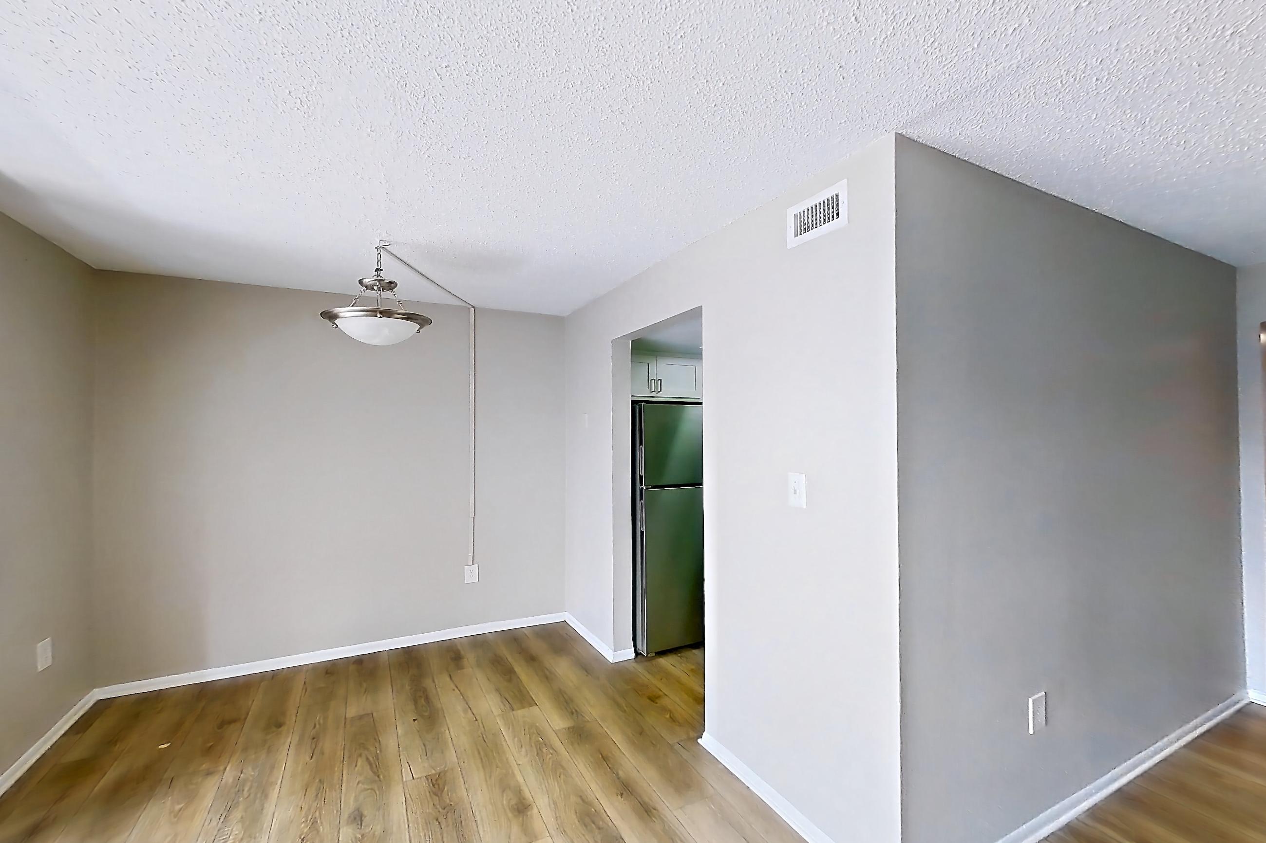 Living room in Apartment 290 at Venue at Winter Park, C1P Upgrade floor plan