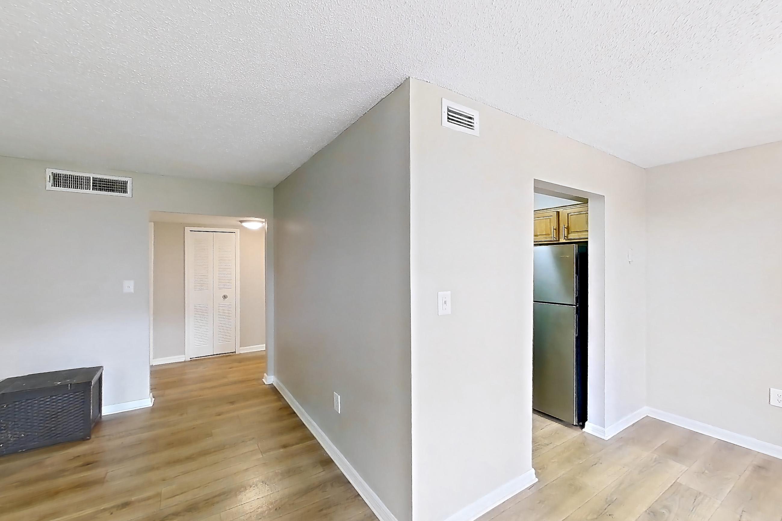 Living room in Apartment 43 at Venue at Winter Park, C1P floor plan
