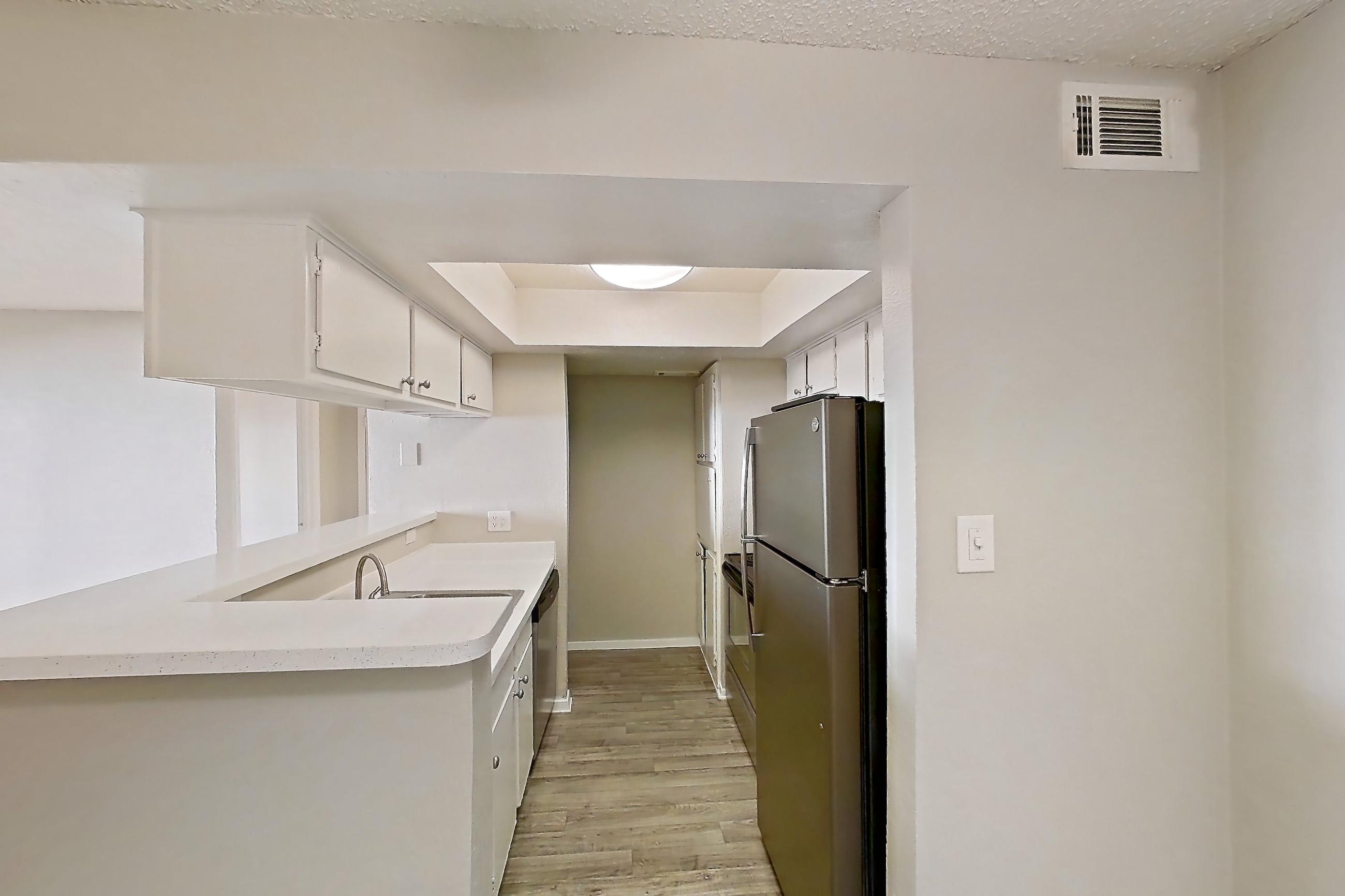 Dining room in Apartment 174 at Enclave at Prestonwood, A4 Traditional floor plan