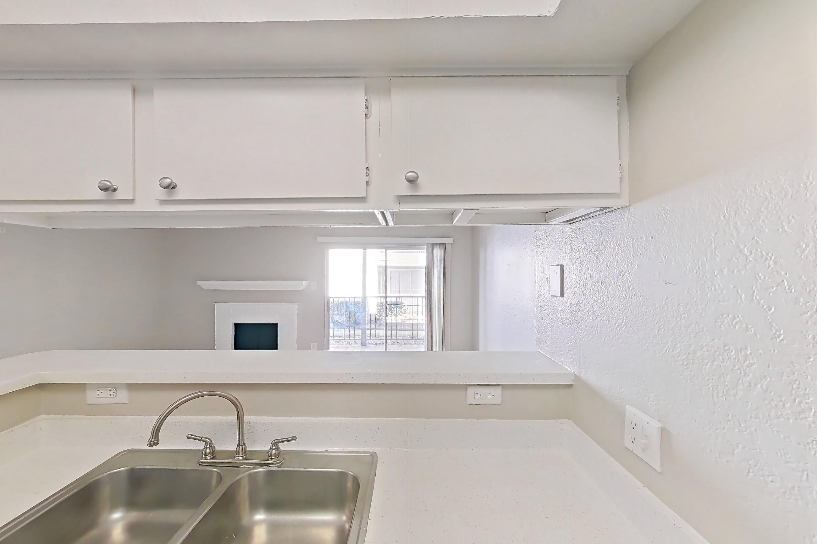 Kitchen in Apartment 174 at Enclave at Prestonwood, A4 Traditional floor plan