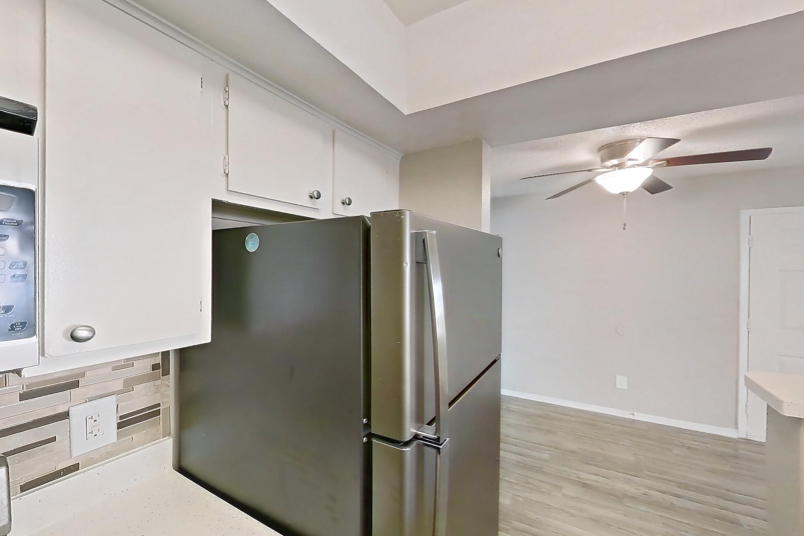 Kitchen in Apartment 174 at Enclave at Prestonwood, A4 Traditional floor plan